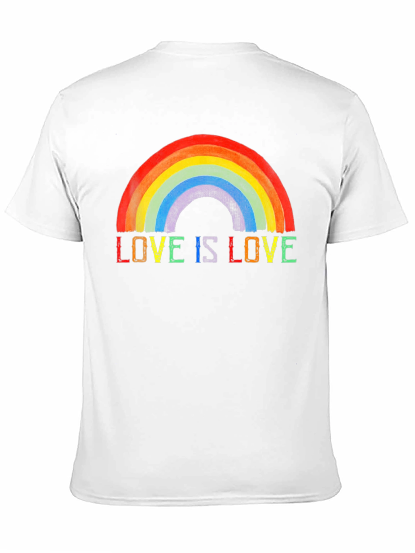 Love is Love Rainbow Pride Graphic Tee