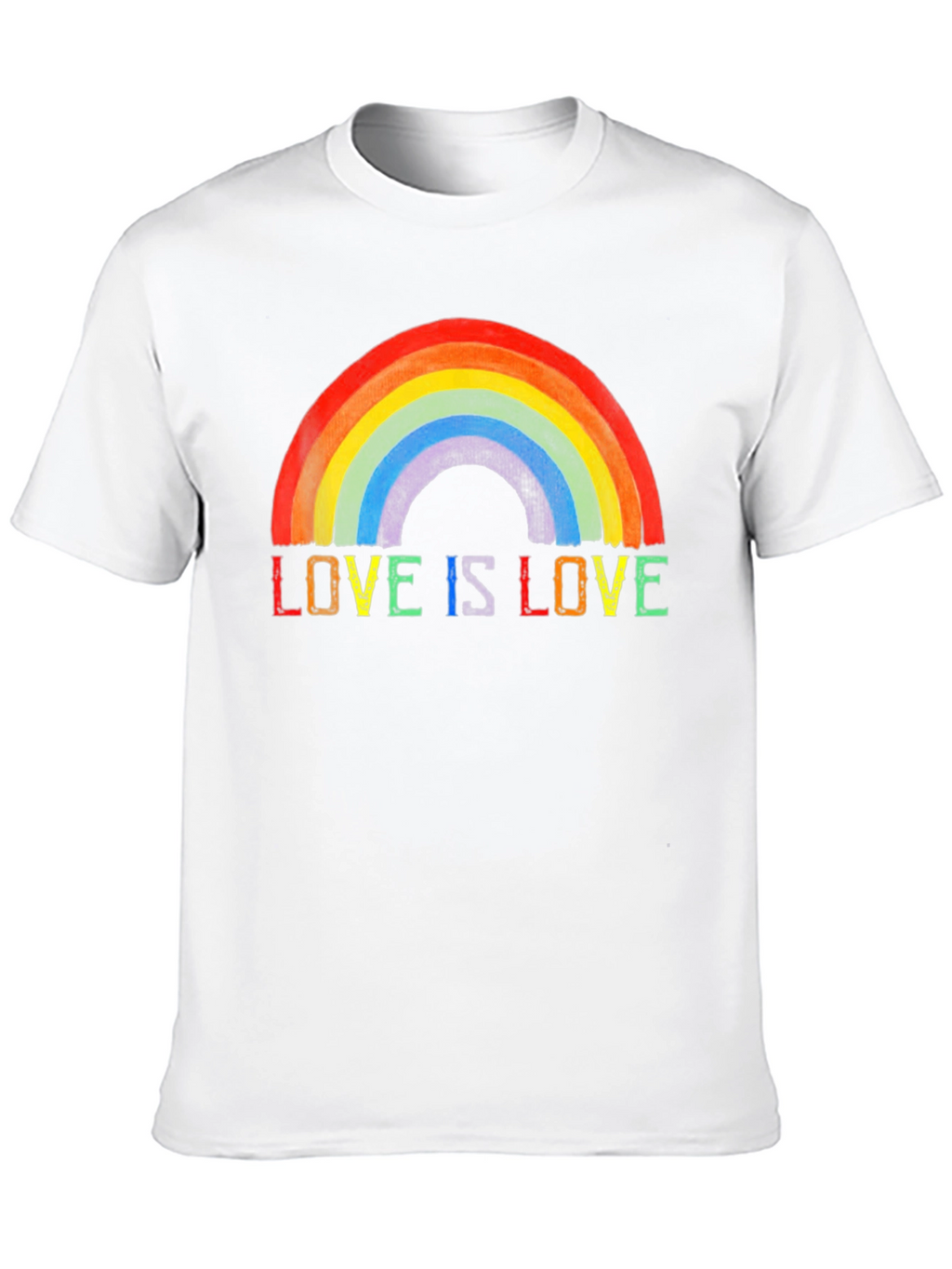 Love is Love Rainbow Pride Graphic Tee