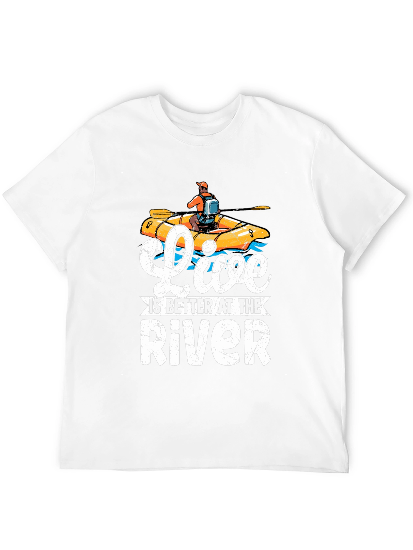 Live is Better at the River Rafting T-Shirt