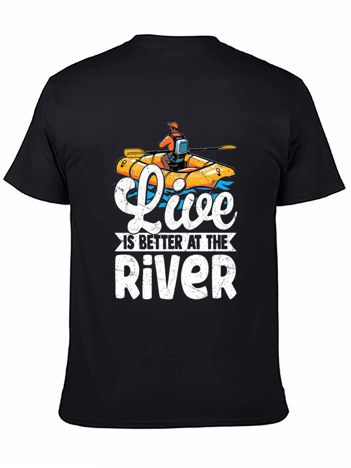 Live is Better at the River Rafting T-Shirt