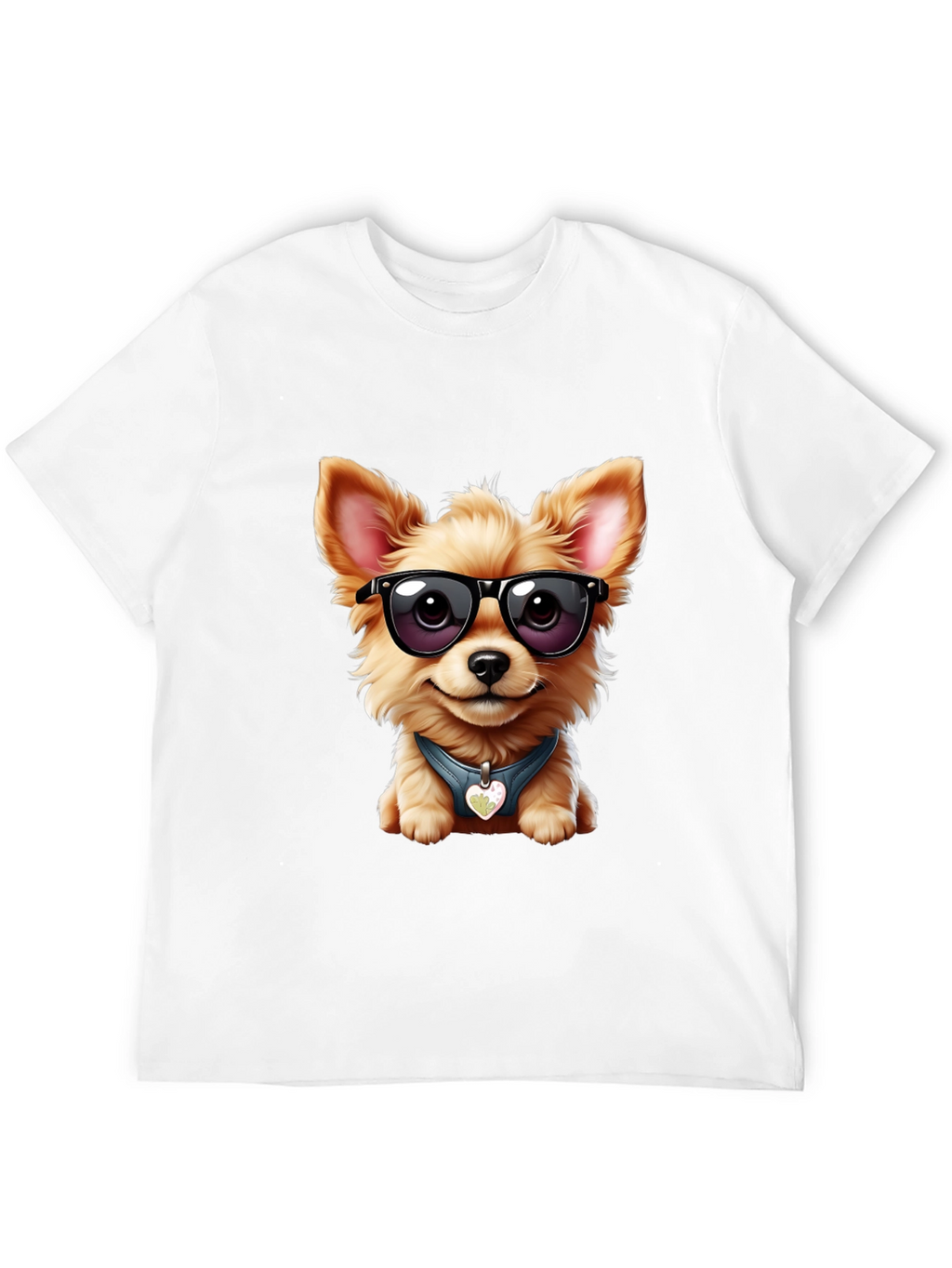Cool Dog Tee: Stylish Canine Graphic T-Shirt