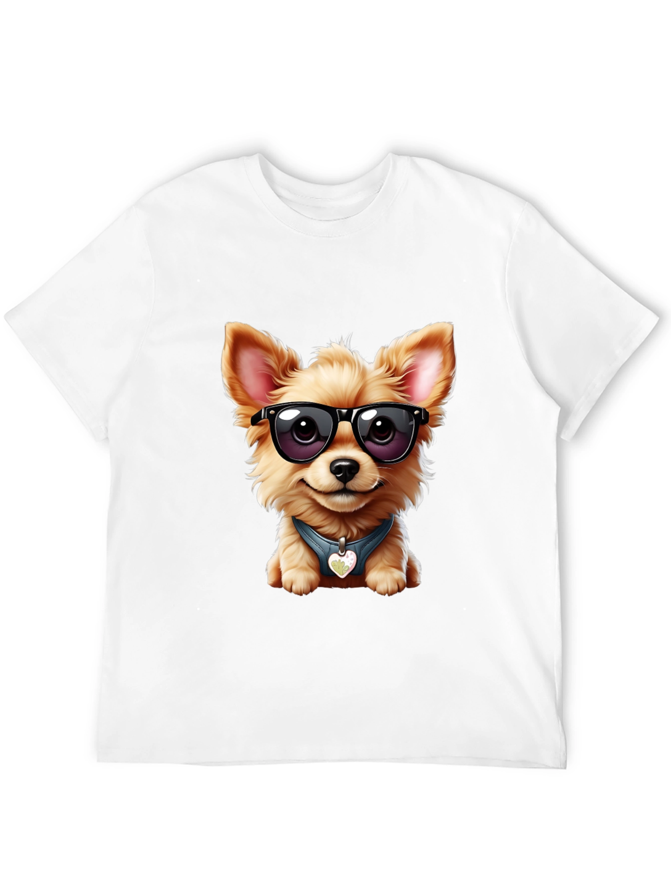 Cool Dog Tee: Stylish Canine Graphic T-Shirt
