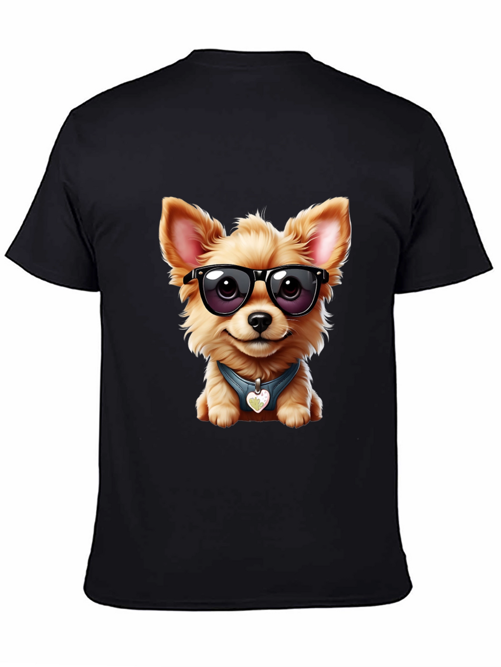 Cool Dog Tee: Stylish Canine Graphic T-Shirt