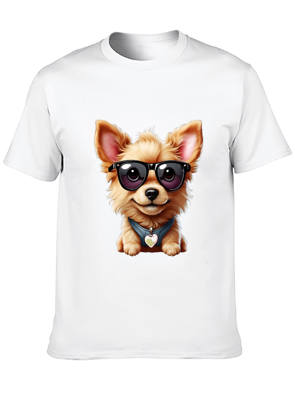 Cool Dog Tee: Stylish Canine Graphic T-Shirt