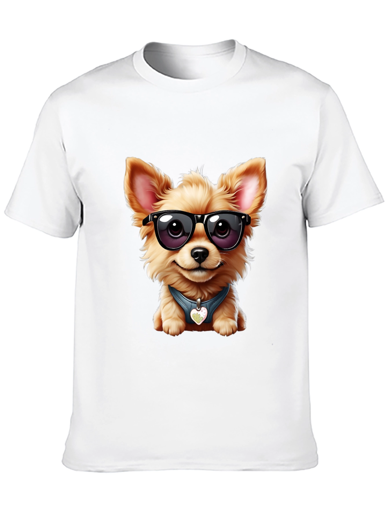 Cool Dog Tee: Stylish Canine Graphic T-Shirt