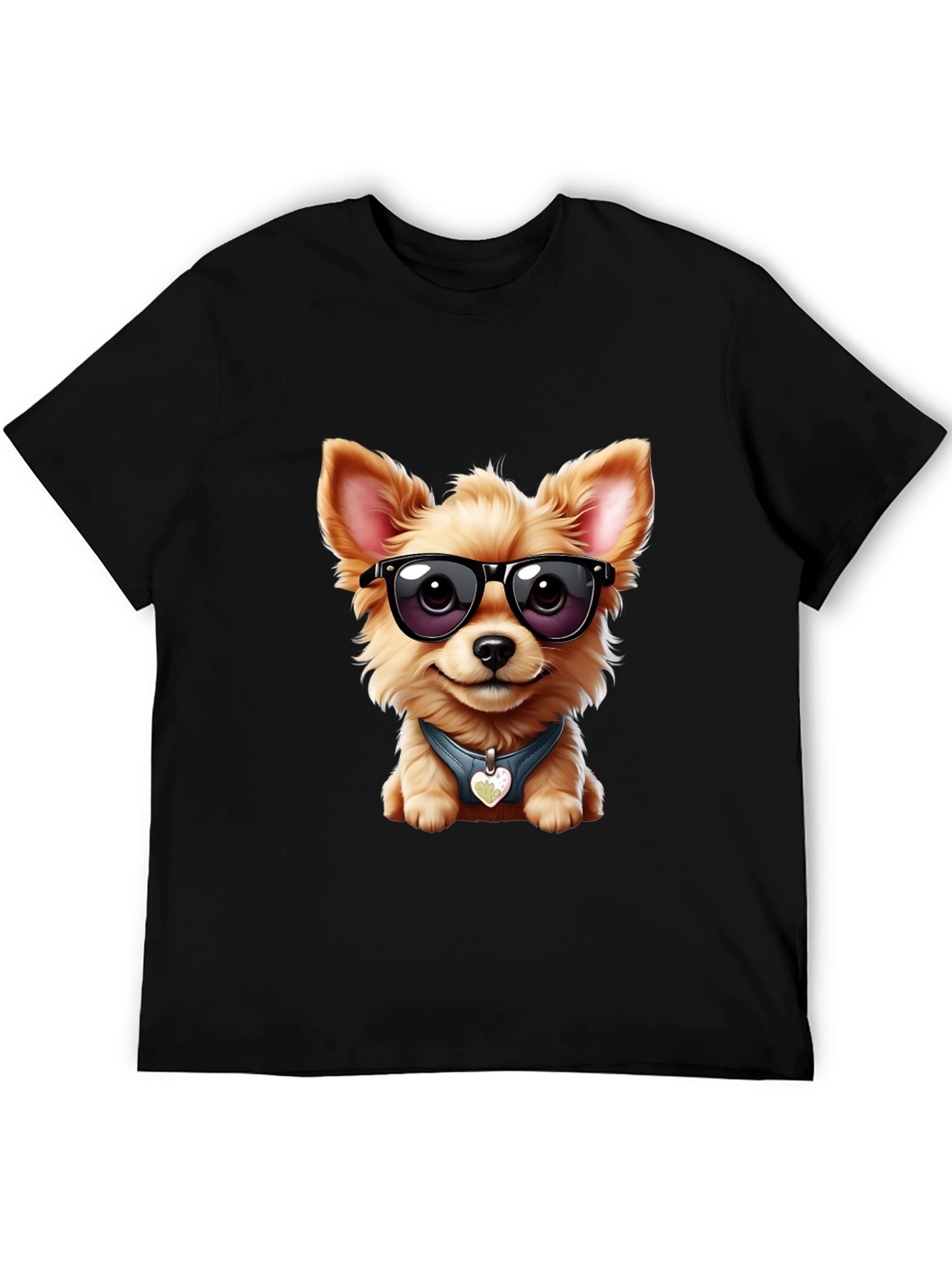 Cool Dog Tee: Stylish Canine Graphic T-Shirt