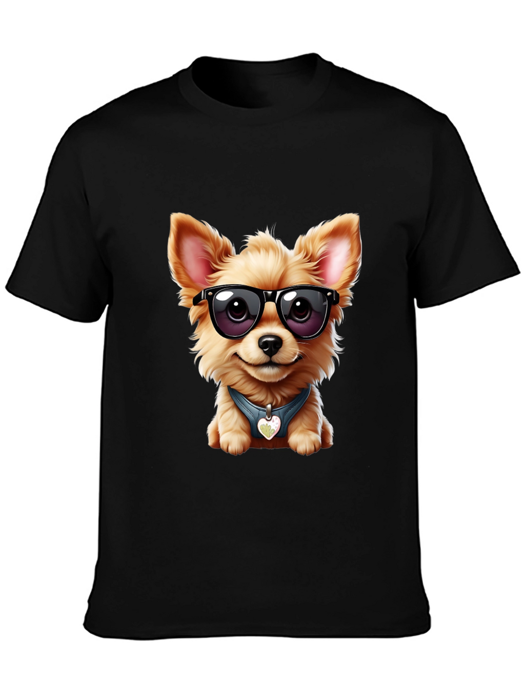Cool Dog Tee: Stylish Canine Graphic T-Shirt