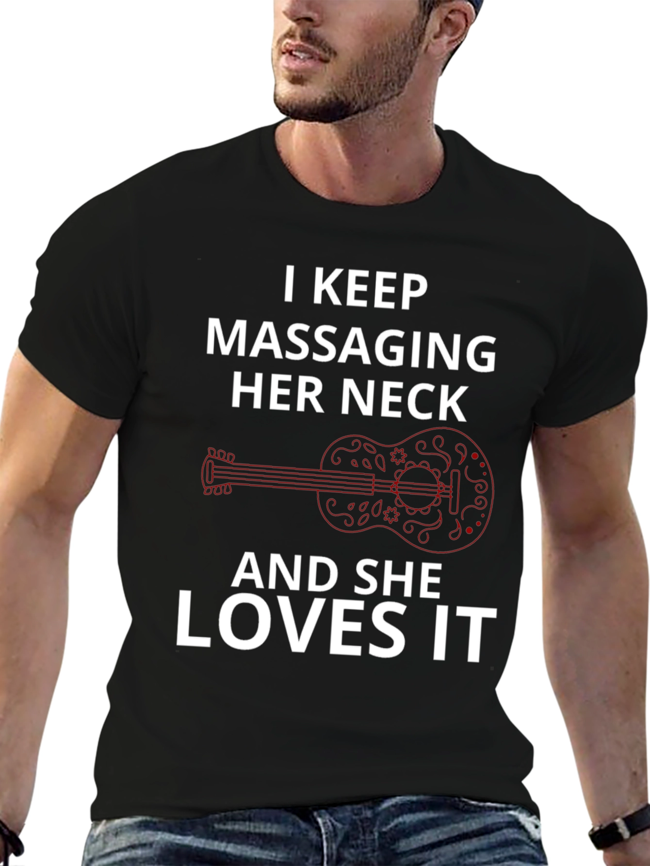 I Keep Massaging Her Neck T-Shirt