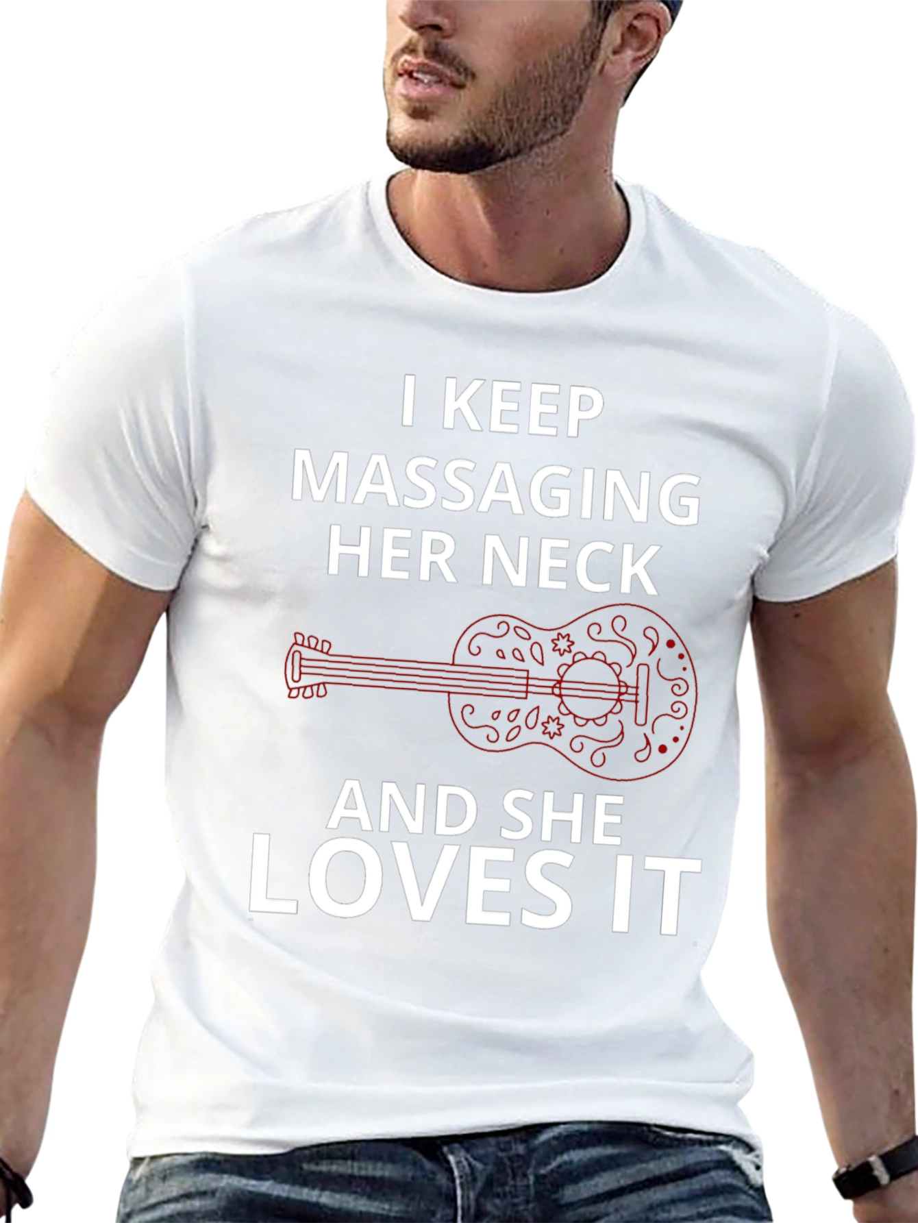 I Keep Massaging Her Neck T-Shirt
