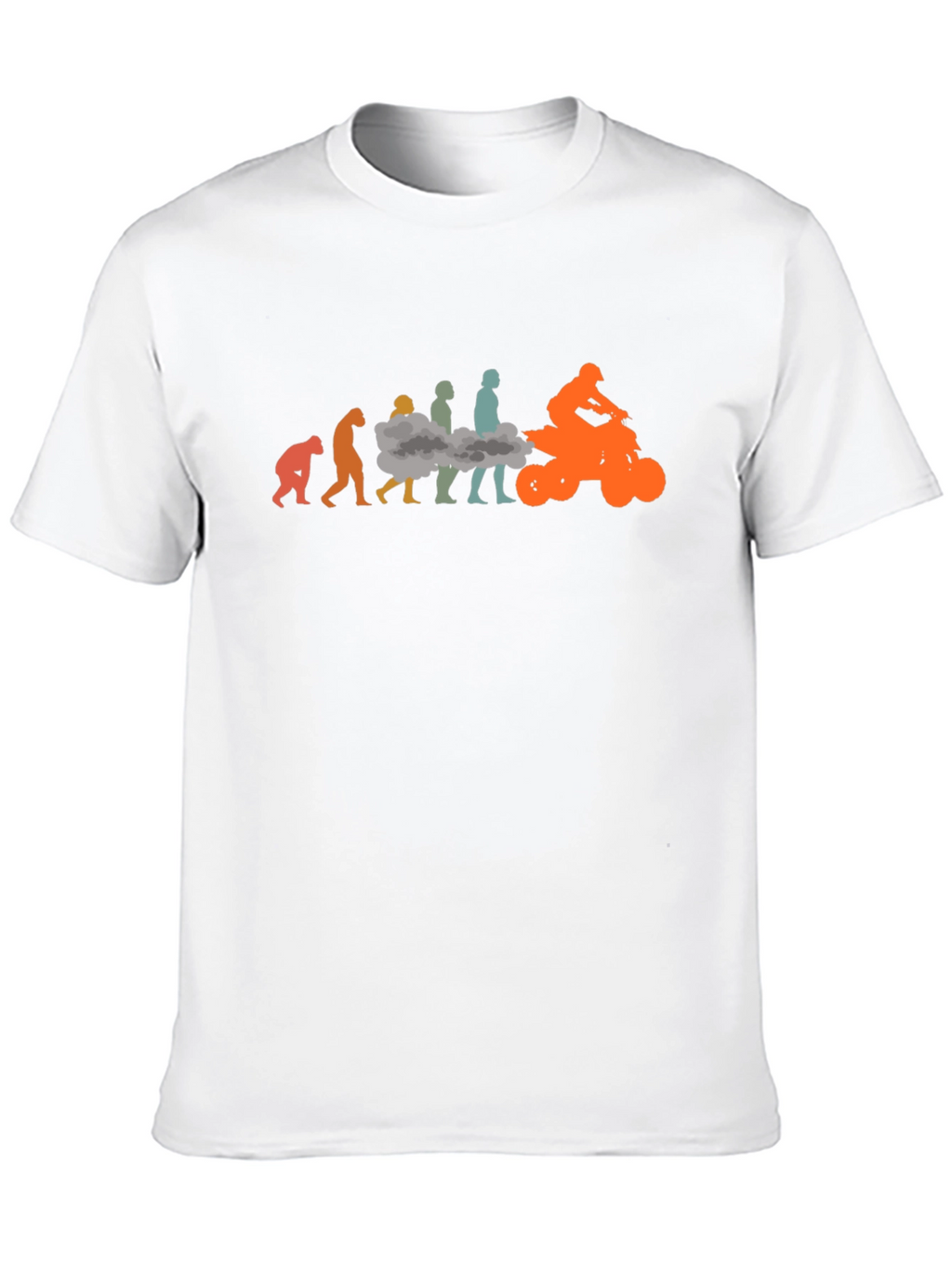 Evolution of ATV Rider T-Shirt