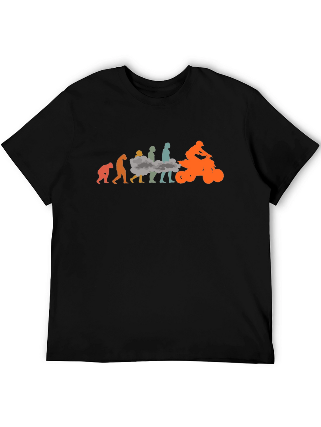 Evolution of ATV Rider T-Shirt