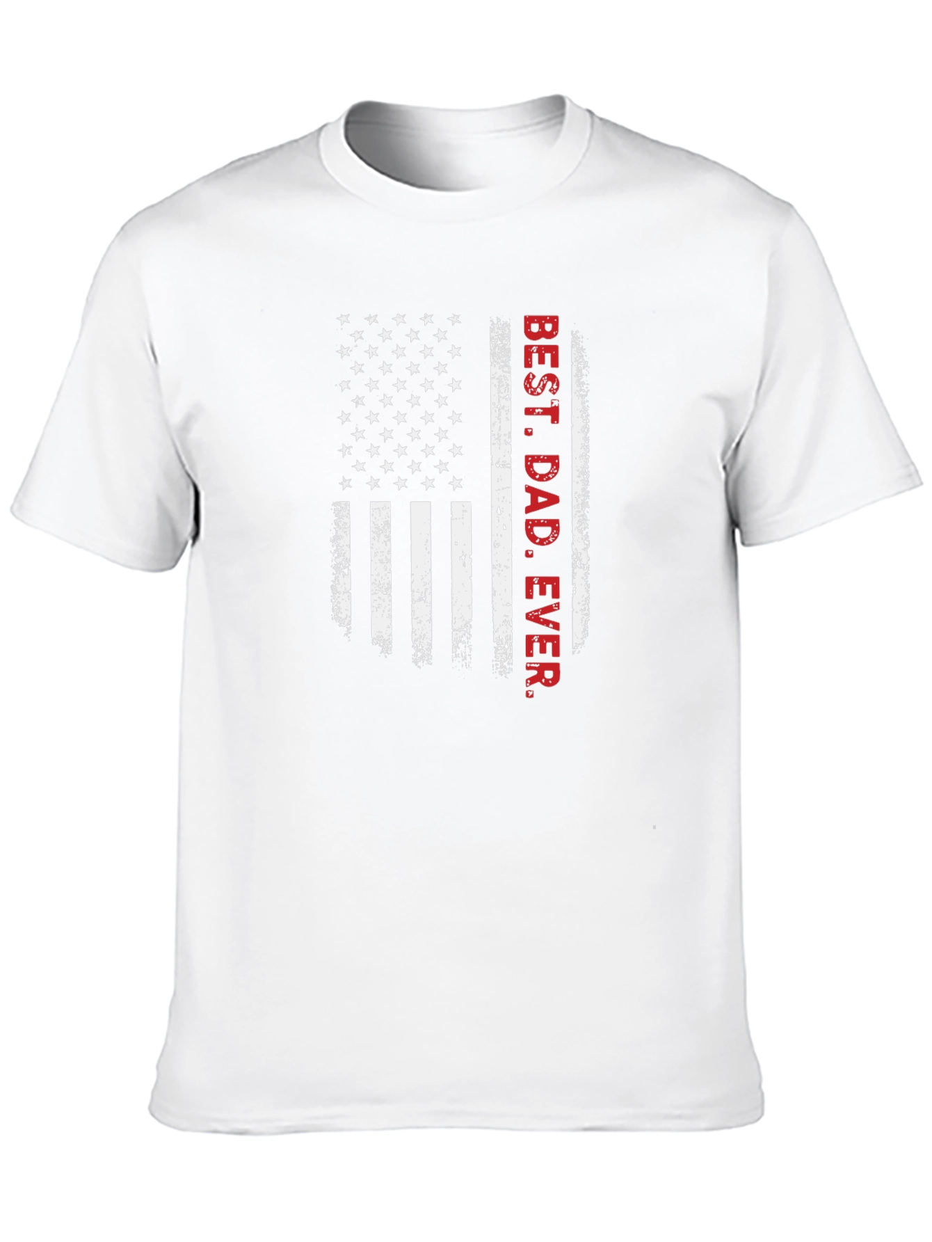 Best Dad Ever American Flag T-Shirt