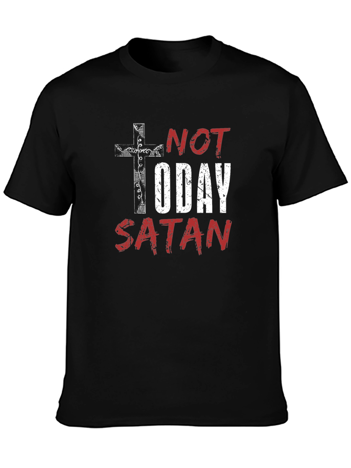 Not Today Satan Graphic Tee