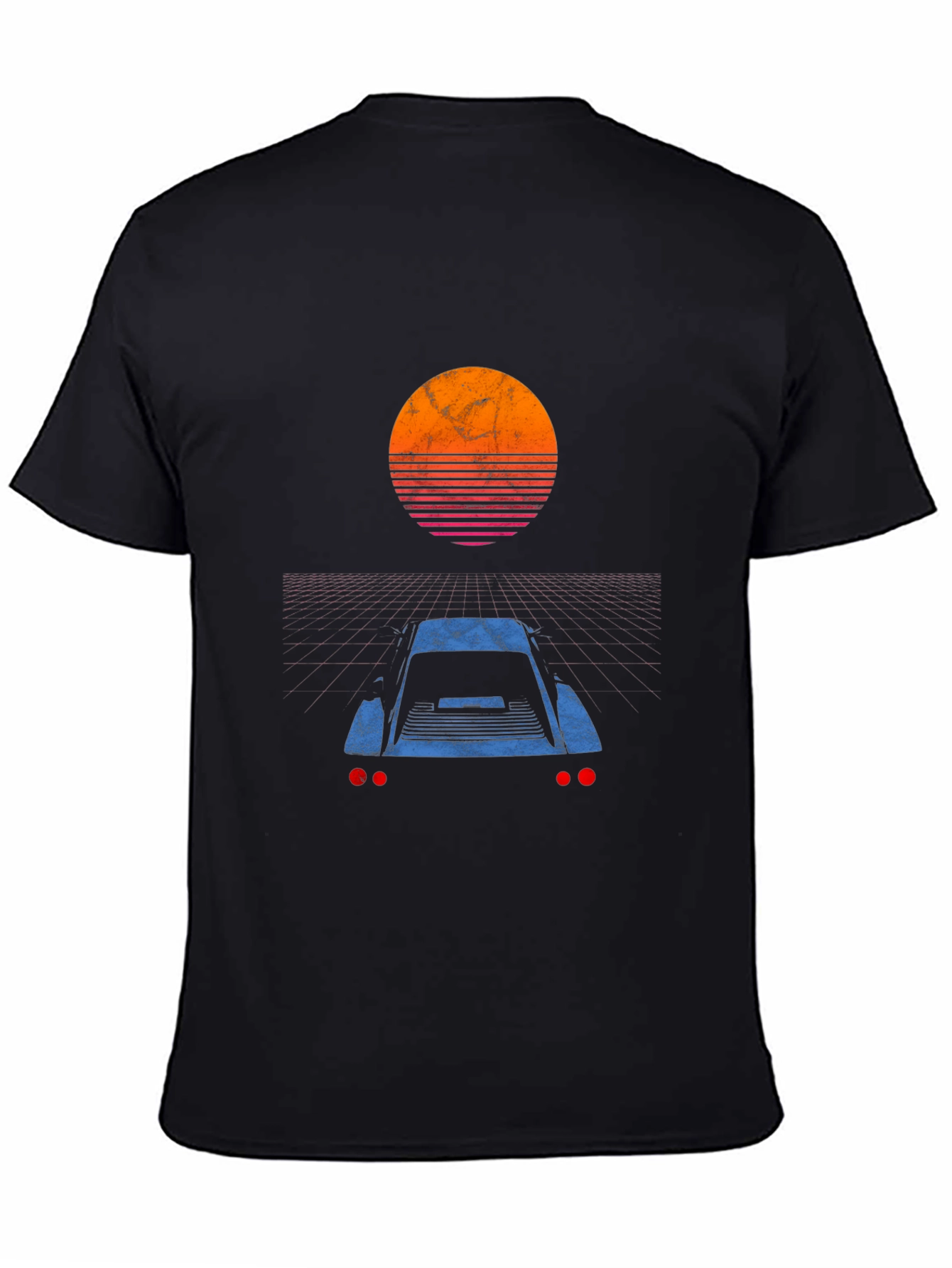 Retro Sunset Car T-Shirt