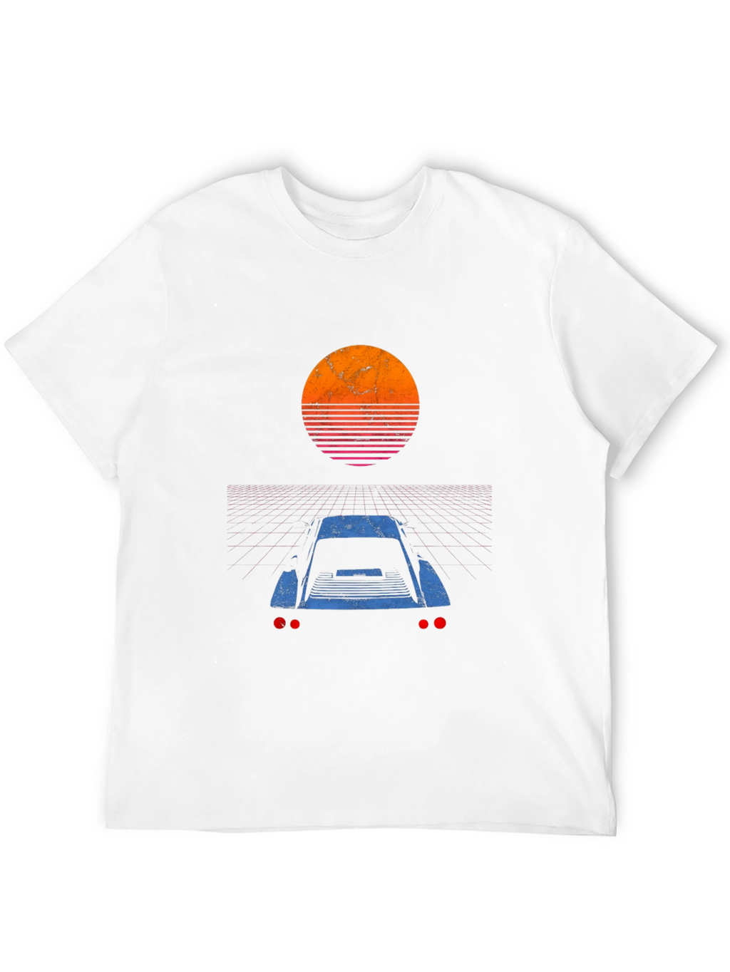 Retro Sunset Car T-Shirt