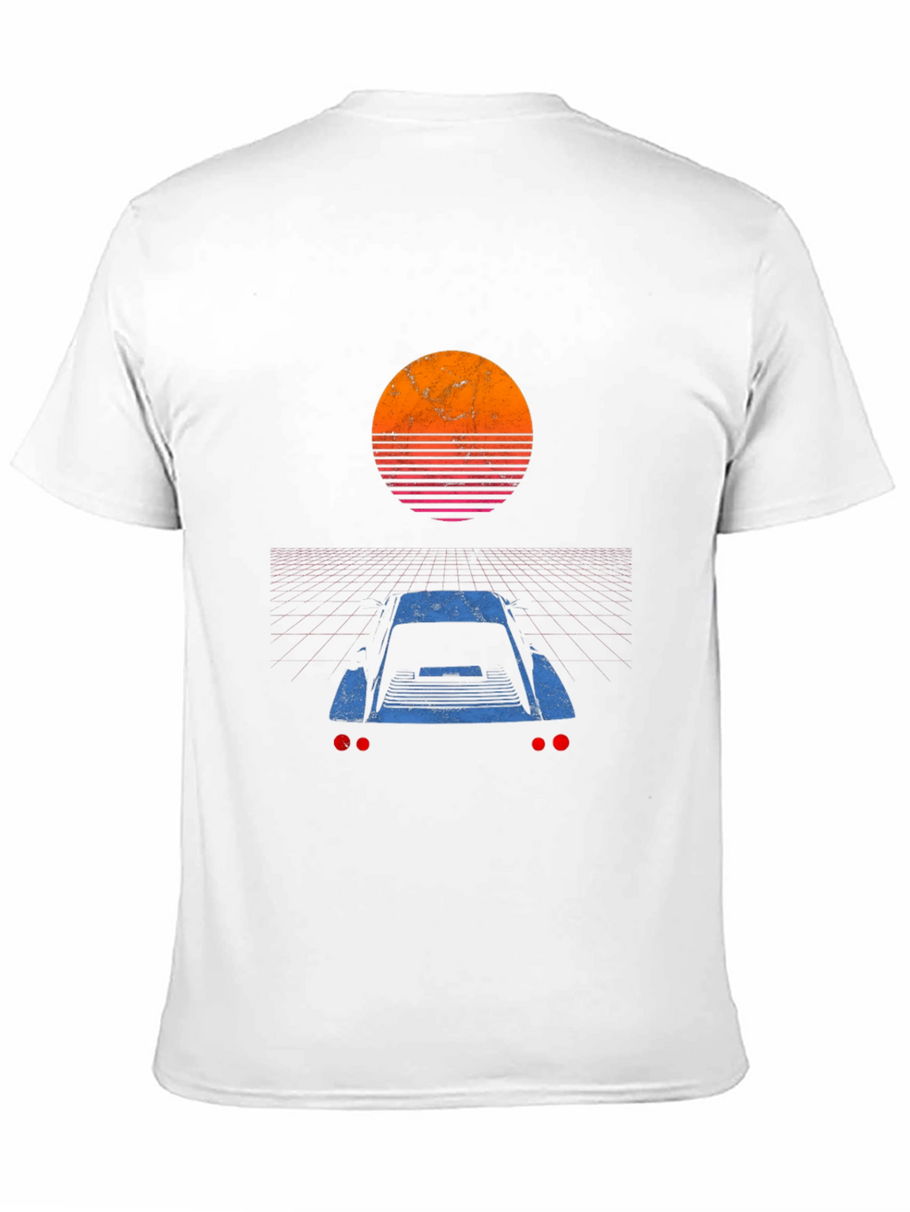 Retro Sunset Car T-Shirt