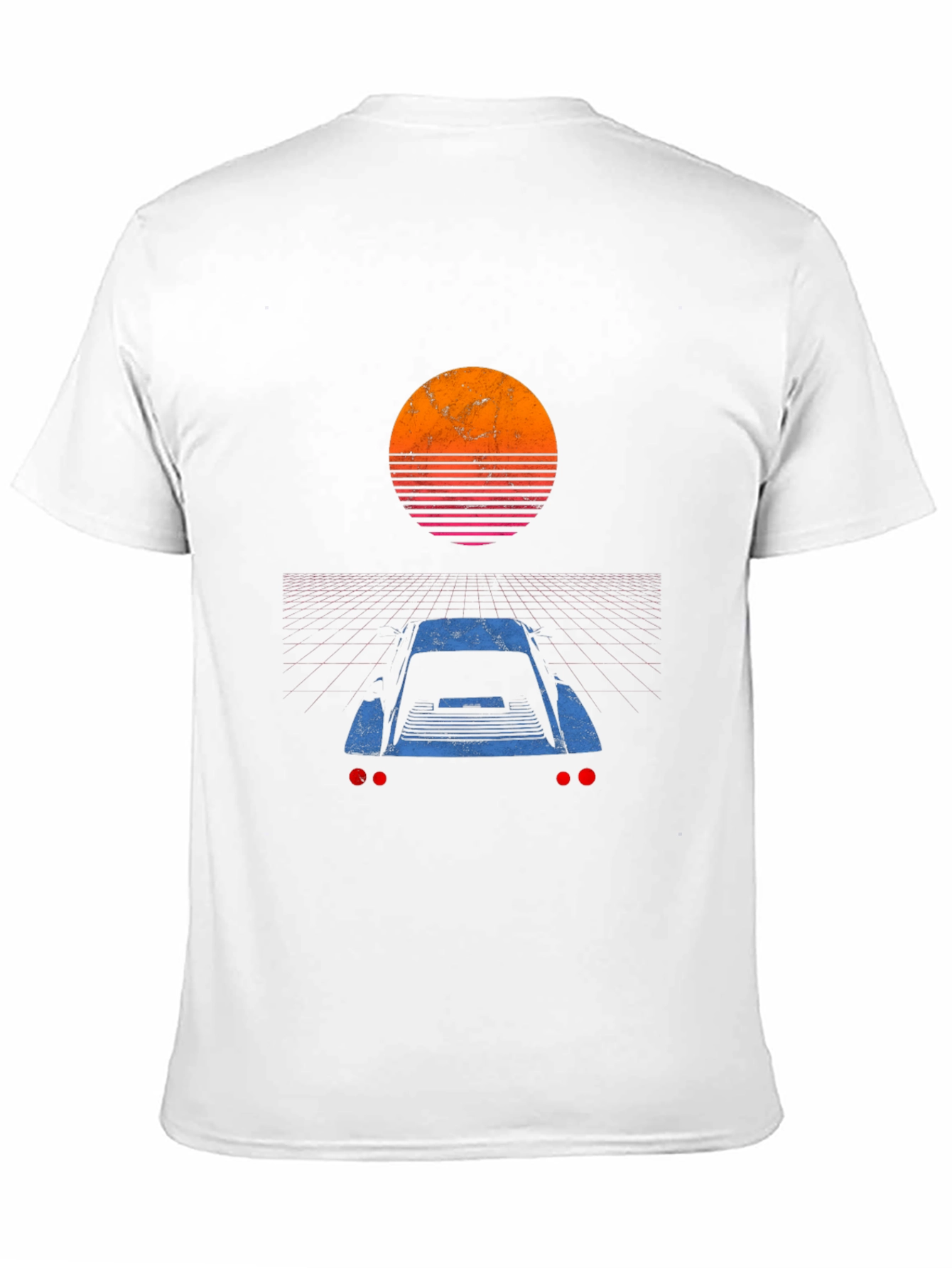 Retro Sunset Car T-Shirt