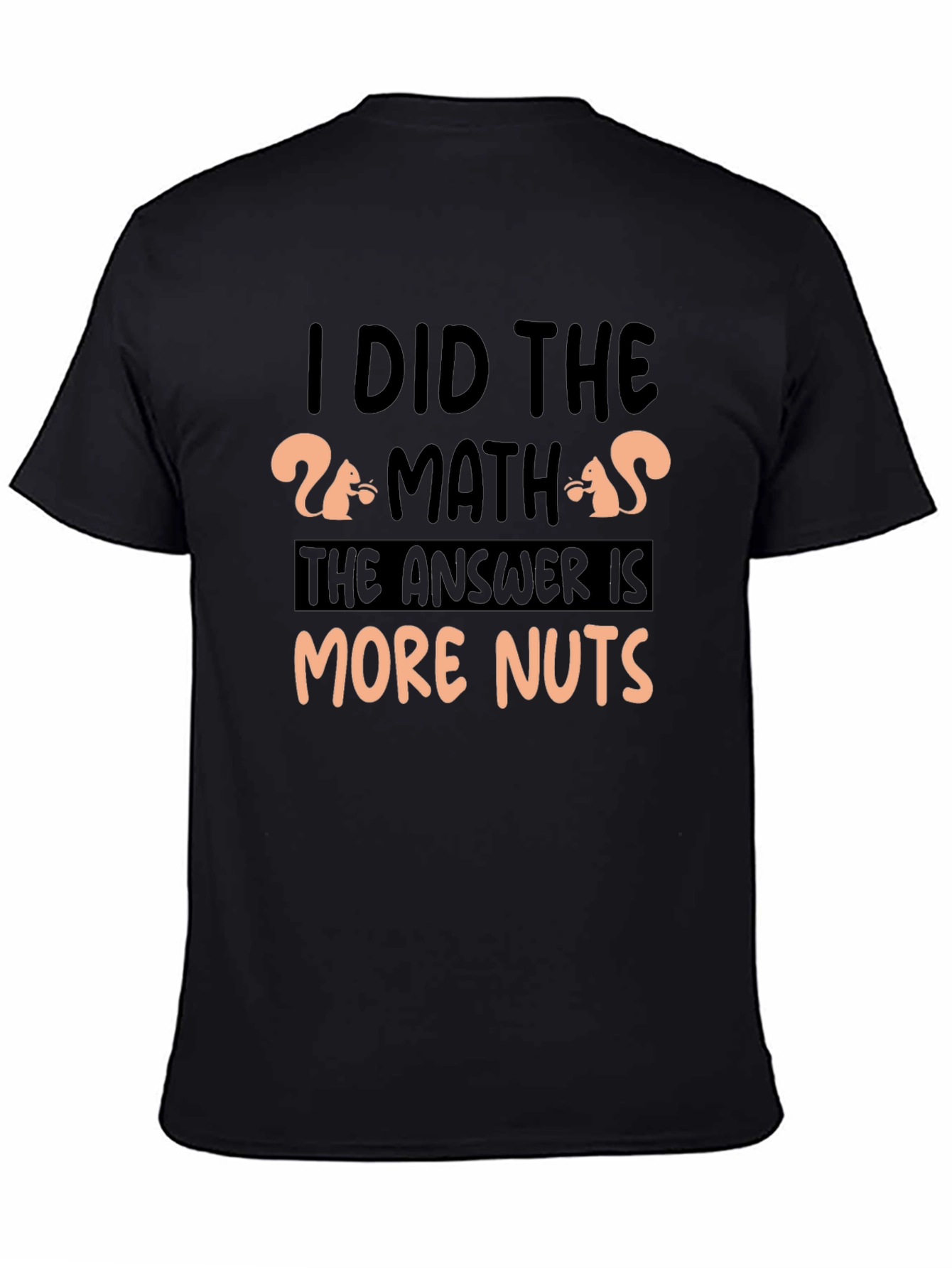 I Did The Math More Nuts T-Shirt