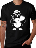 Penguin Artist Graphic T-Shirt
