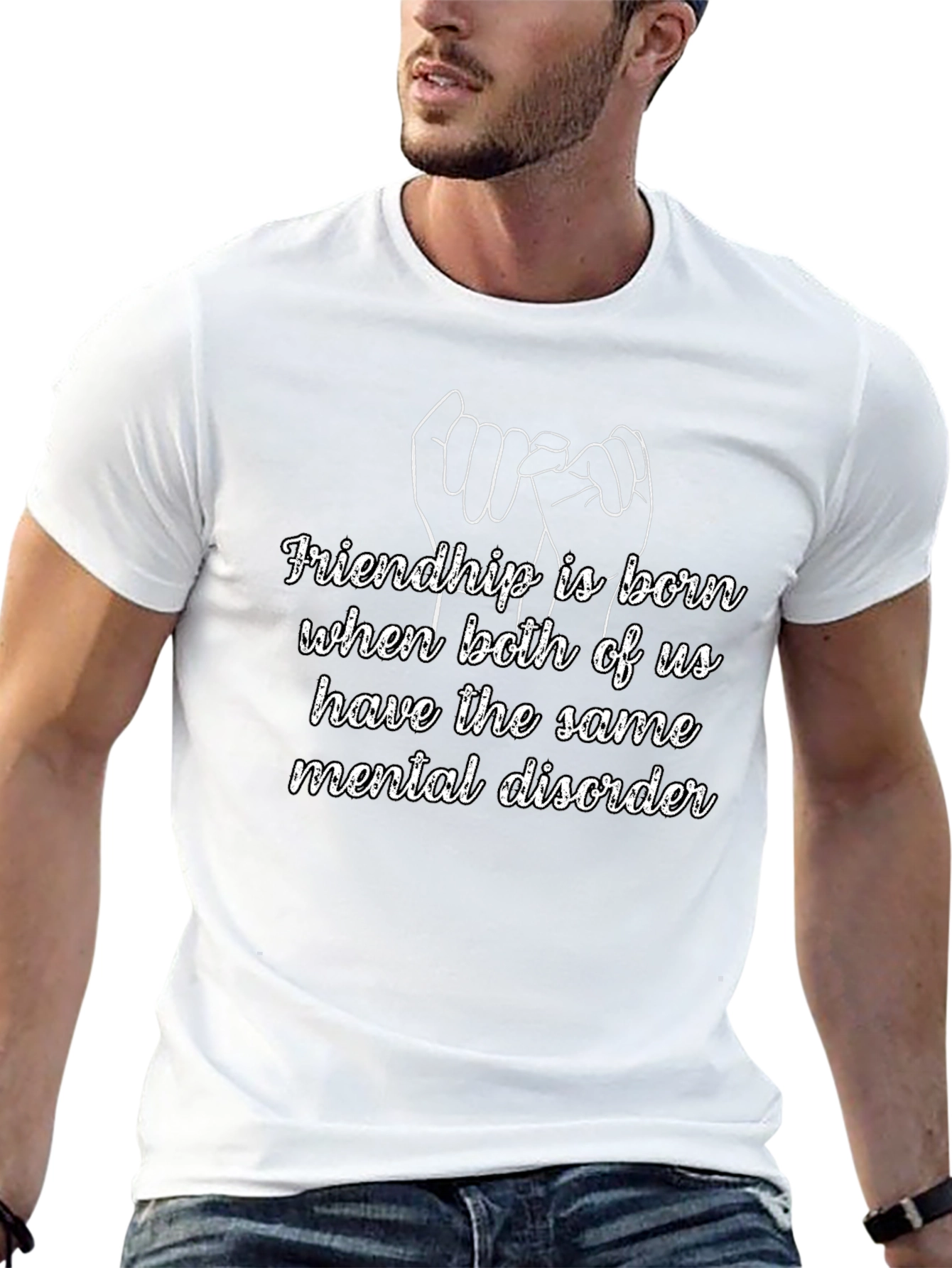 Friendship Mental Disorder Graphic Tee