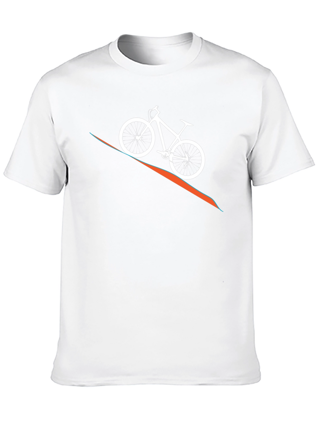 Mountain Bike T-Shirt - Black Graphic Tee