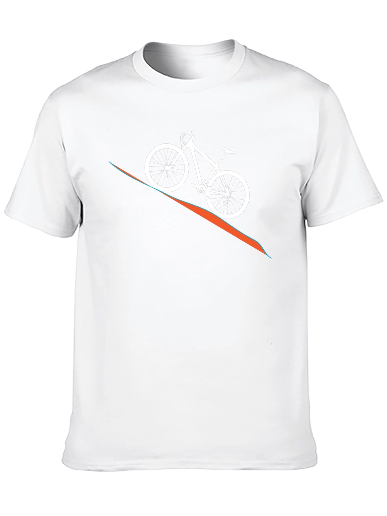 Mountain Bike T-Shirt - Black Graphic Tee