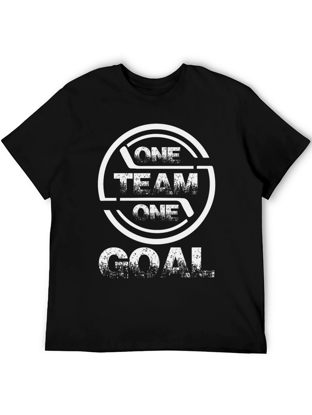 Hockey One Team One Goal Graphic T-Shirt