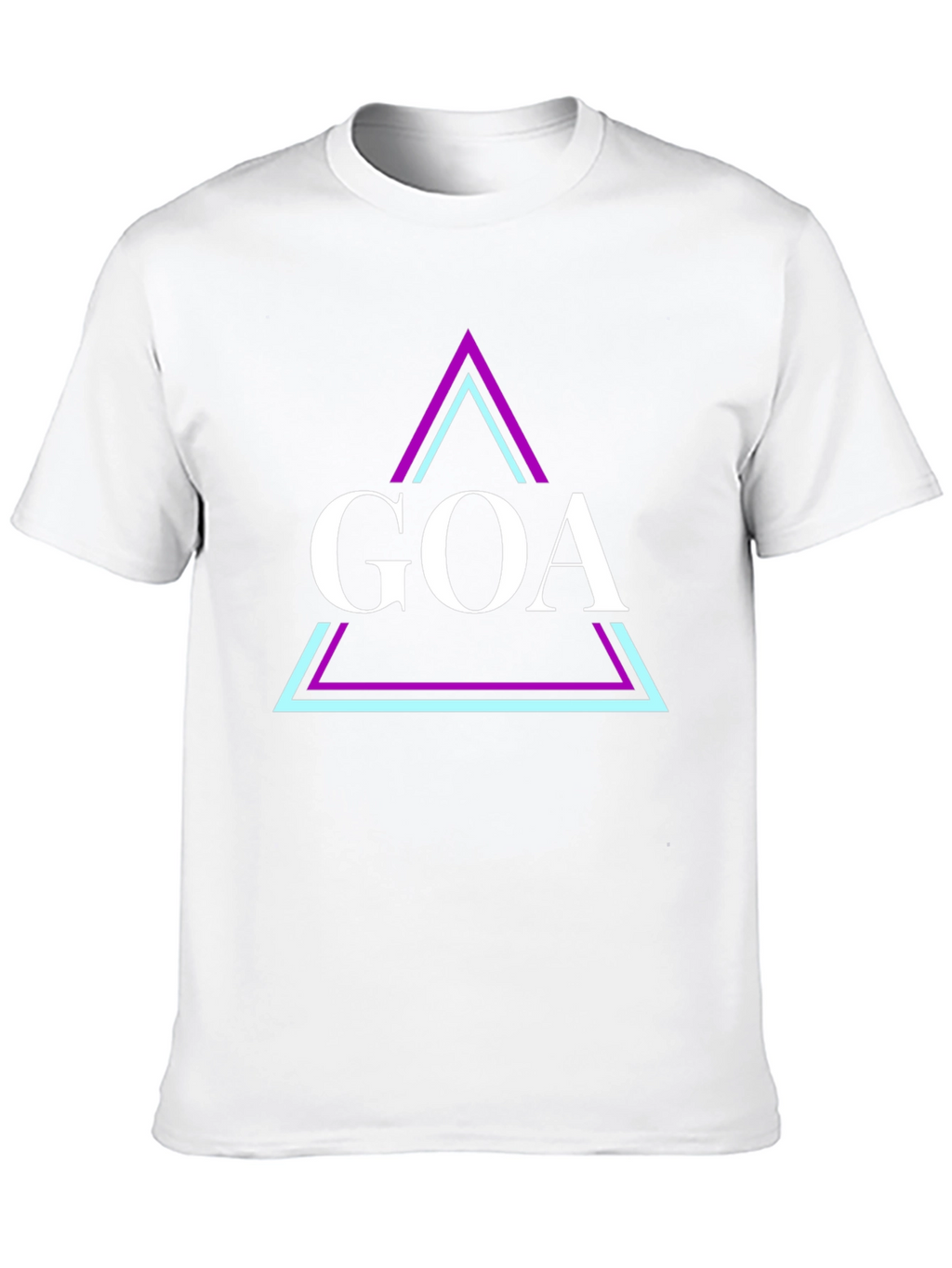 GOA Graphic Tee - Black Cotton Blend T-Shirt