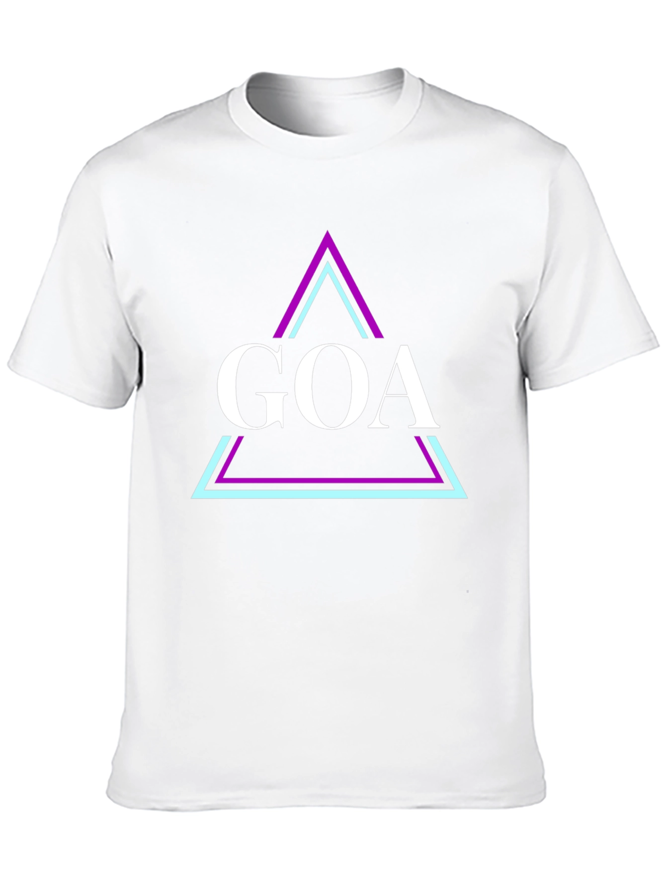 GOA Graphic Tee - Black Cotton Blend T-Shirt