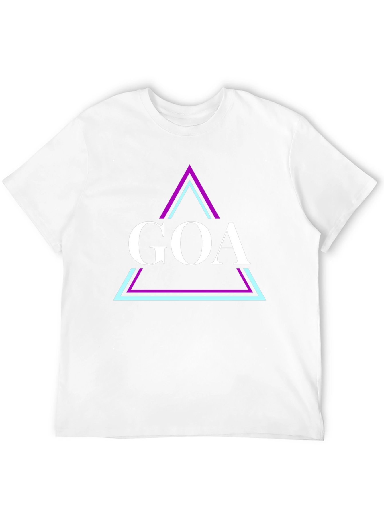 GOA Graphic Tee - Black Cotton Blend T-Shirt
