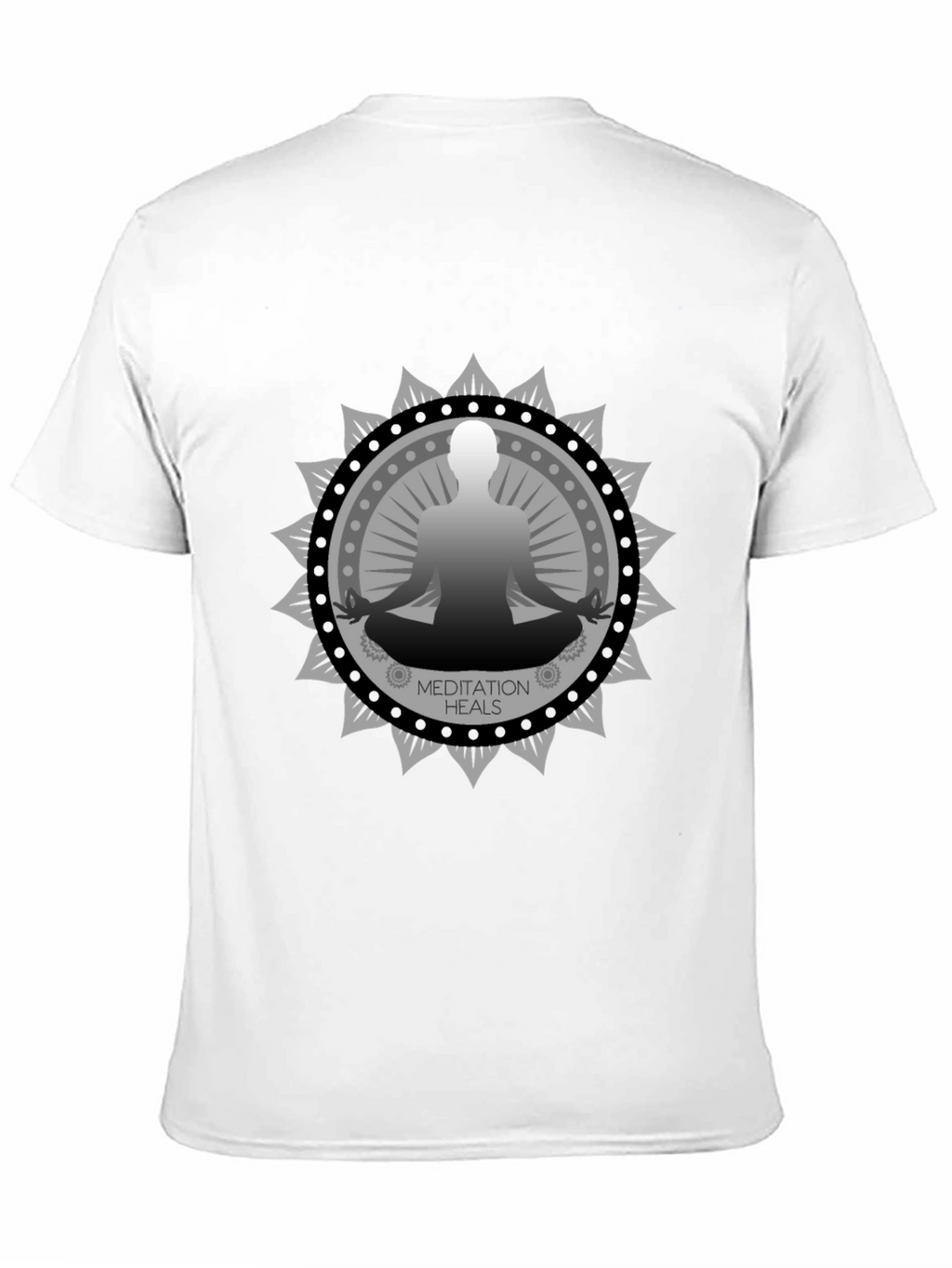 Meditation Heals Graphic T-Shirt - Zen Vibes