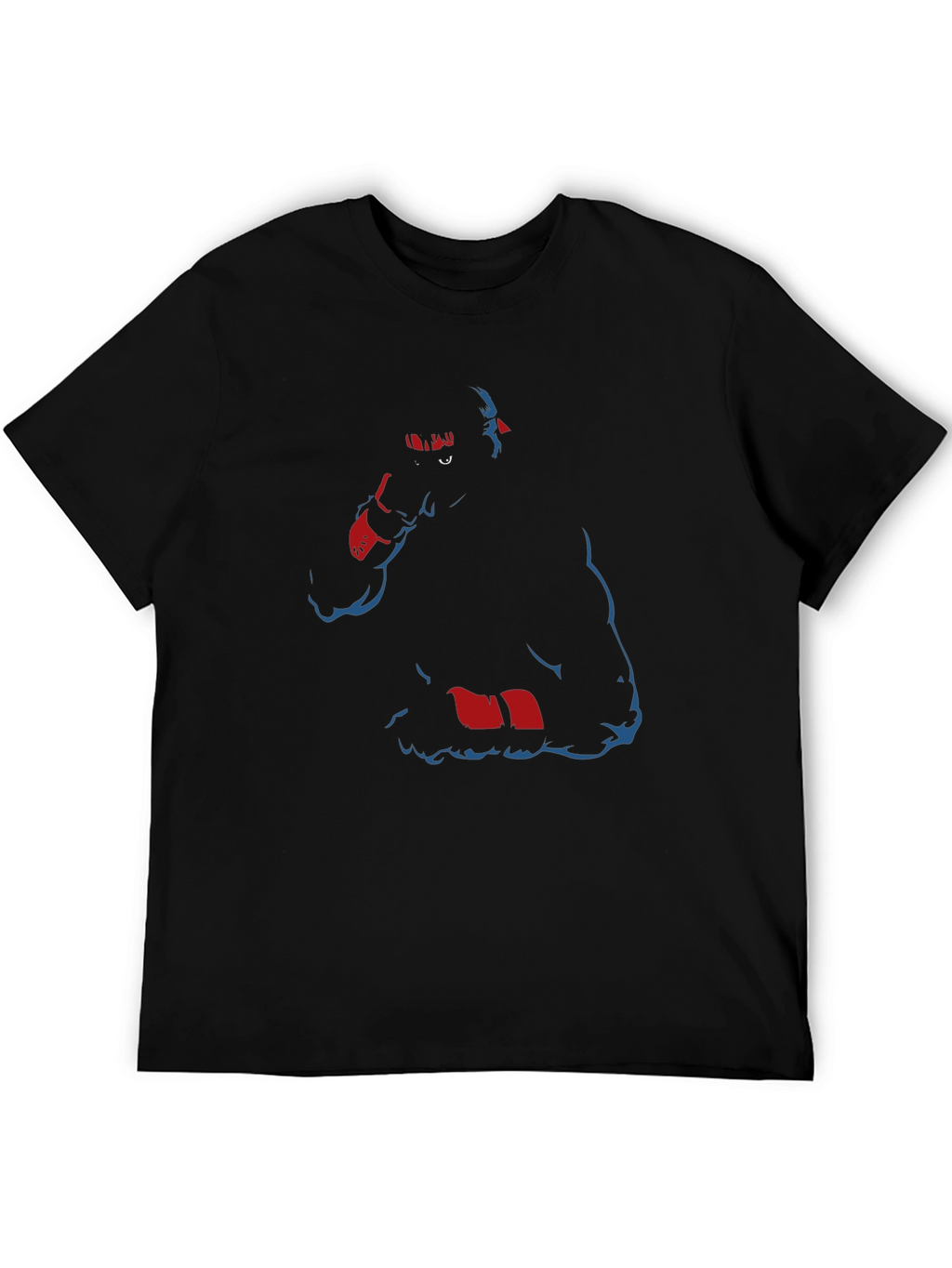 Boxer Graphic Tee - Black