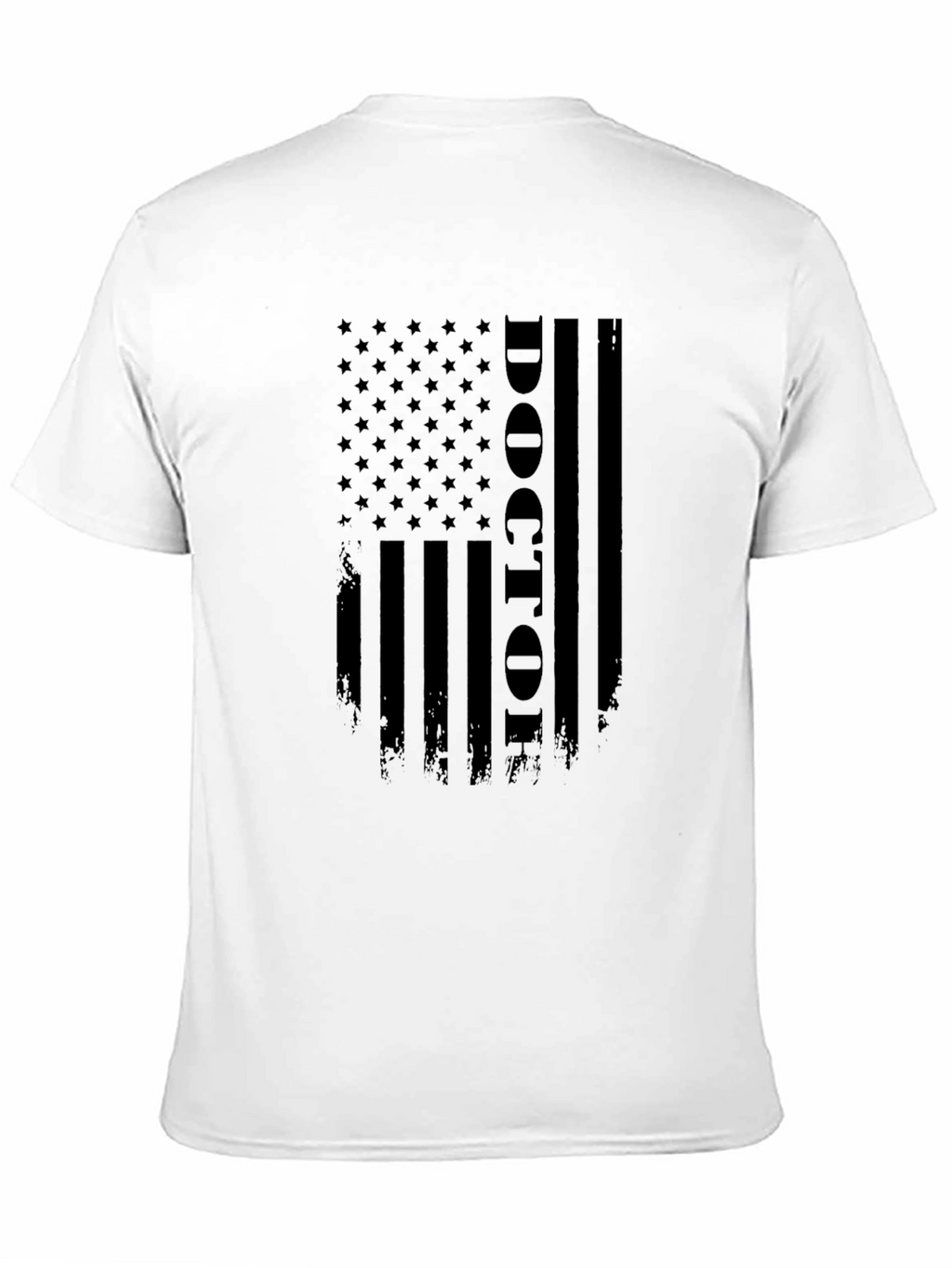 Doctor American Flag Graphic T-Shirt