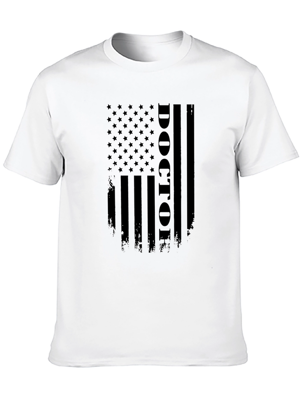 Doctor American Flag Graphic T-Shirt
