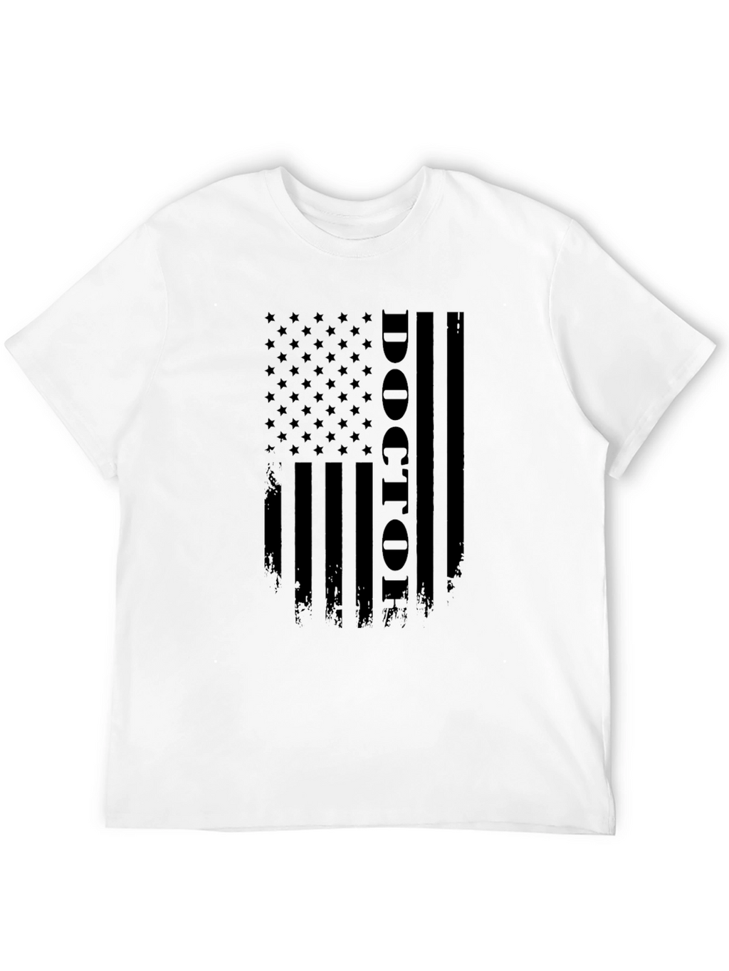 Doctor American Flag Graphic T-Shirt