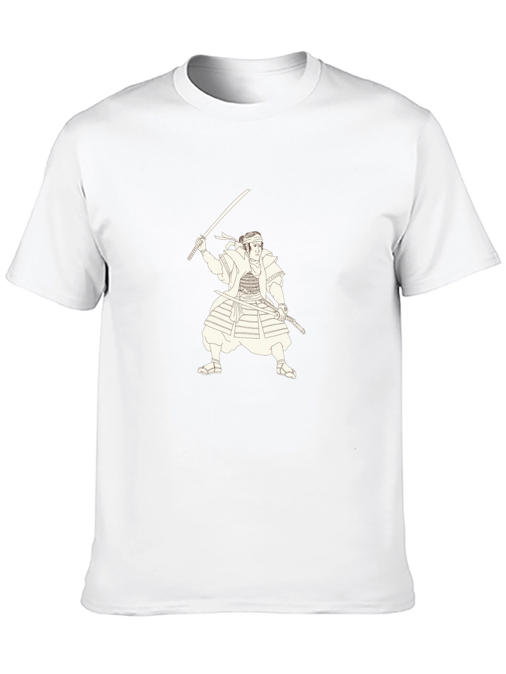 Samurai Warrior Graphic Print Tee