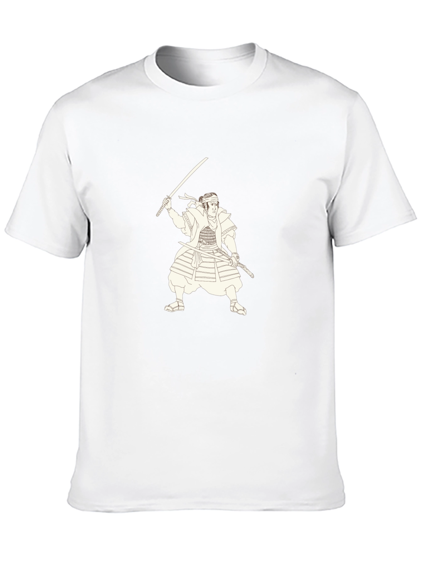 Samurai Warrior Graphic Print Tee