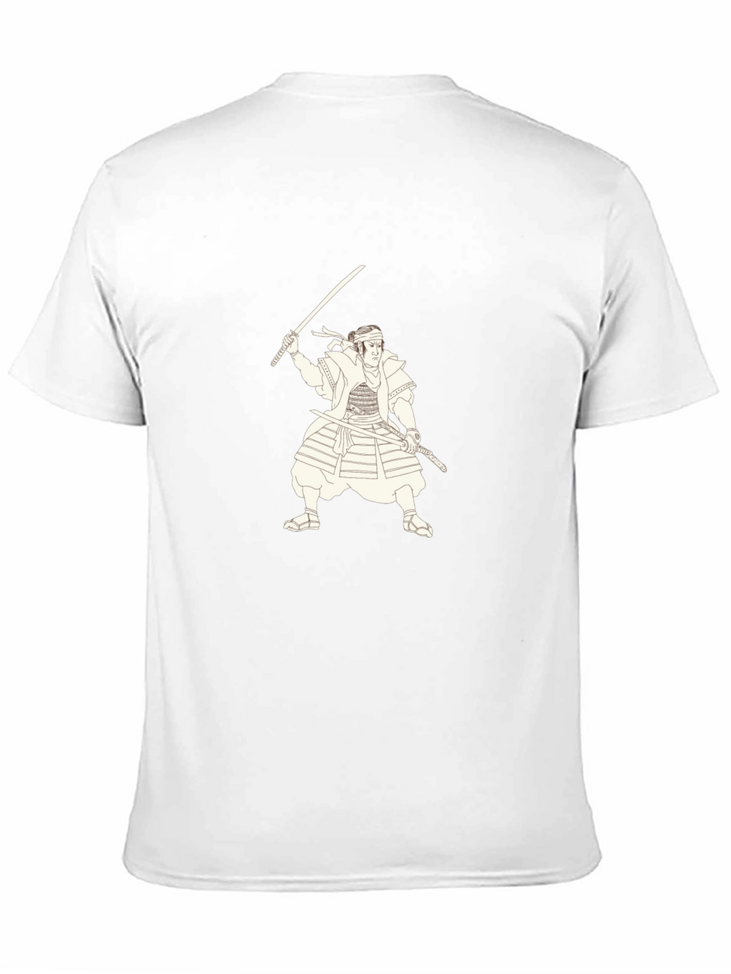 Samurai Warrior Graphic Print Tee