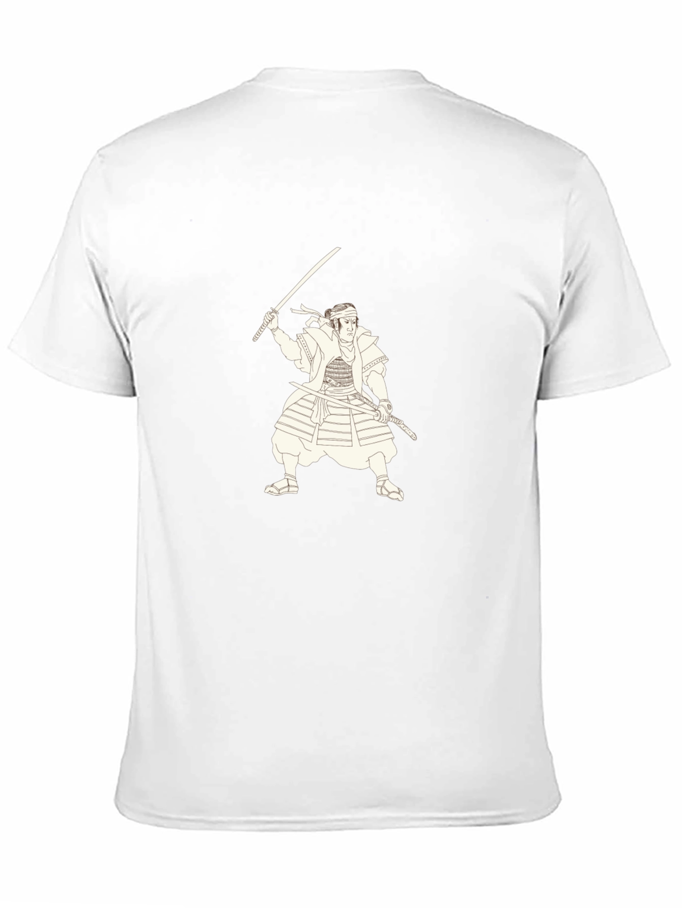 Samurai Warrior Graphic Print Tee