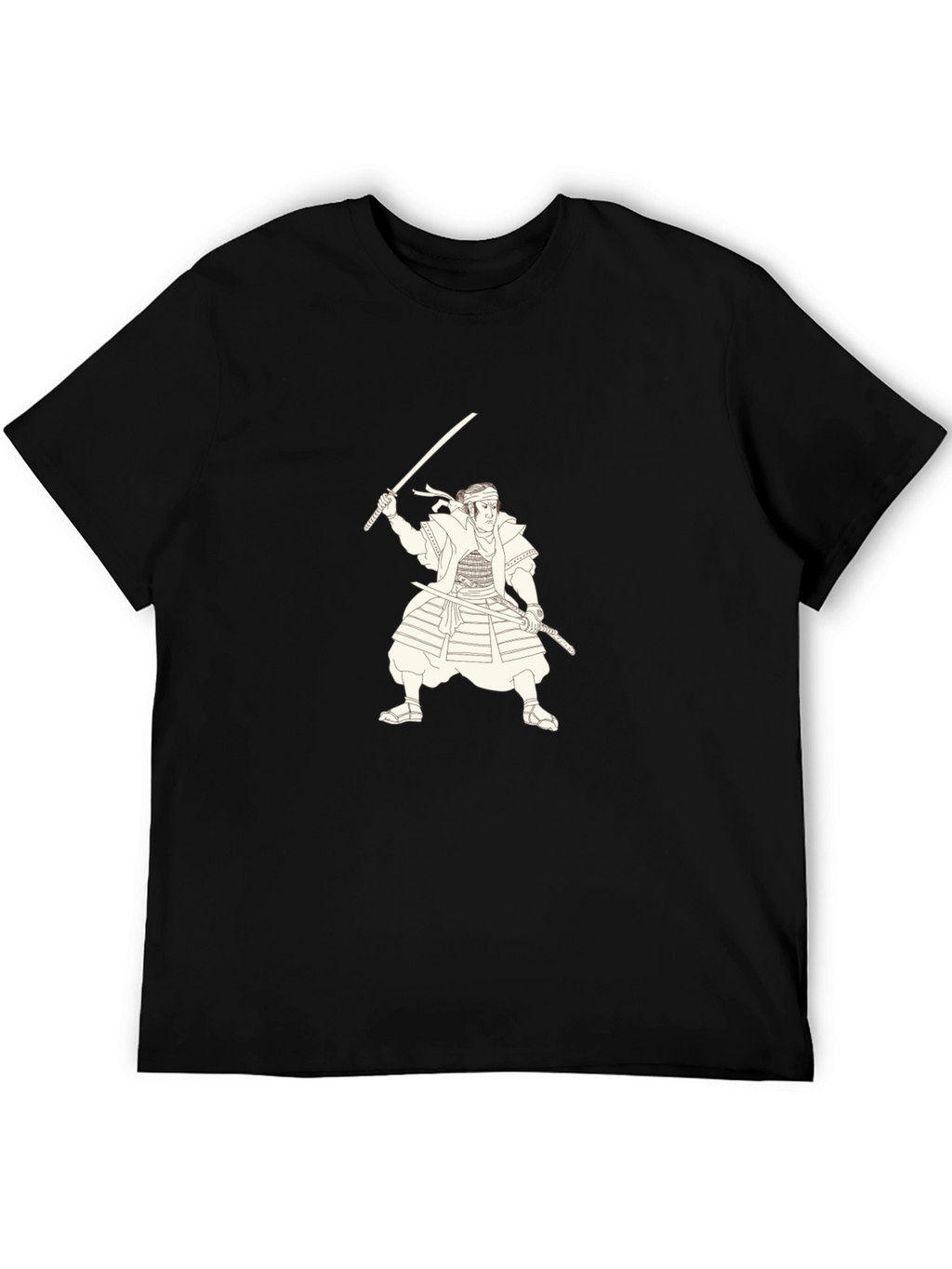 Samurai Warrior Graphic Print Tee