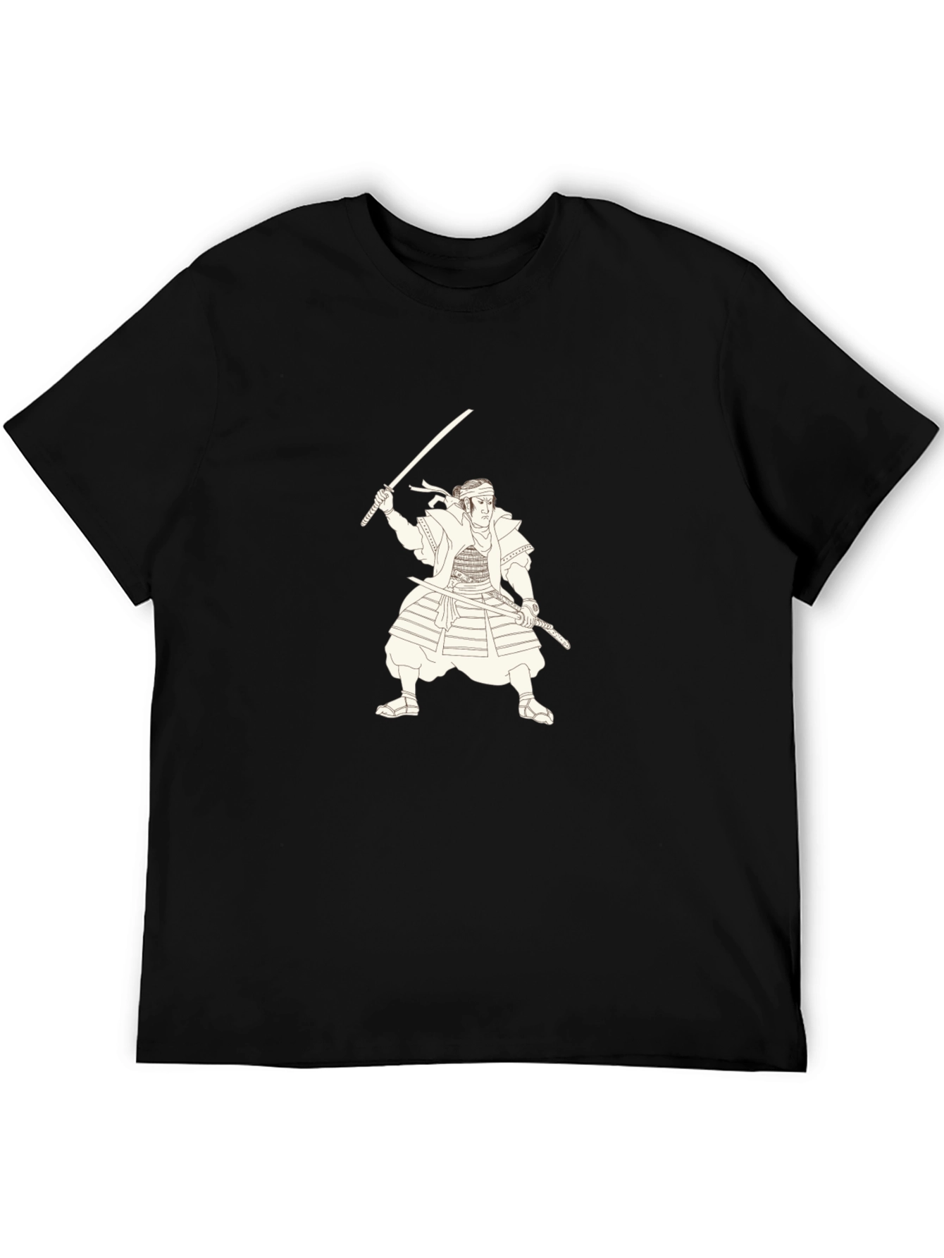 Samurai Warrior Graphic Print Tee