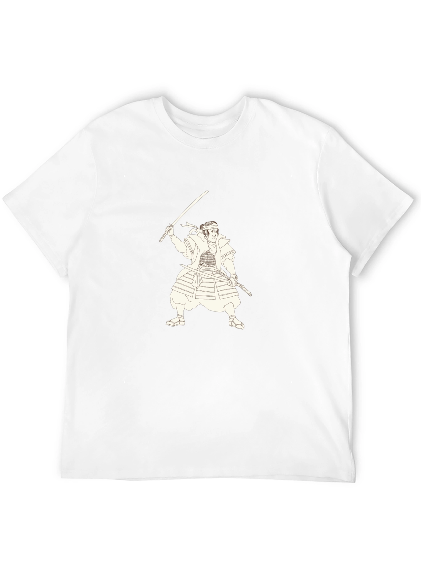 Samurai Warrior Graphic Print Tee