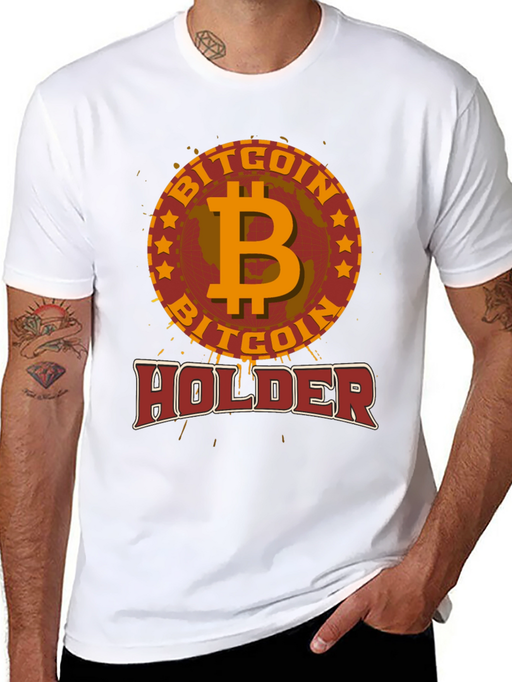 Bitcoin Holder T-Shirt - Crypto Investor Tee