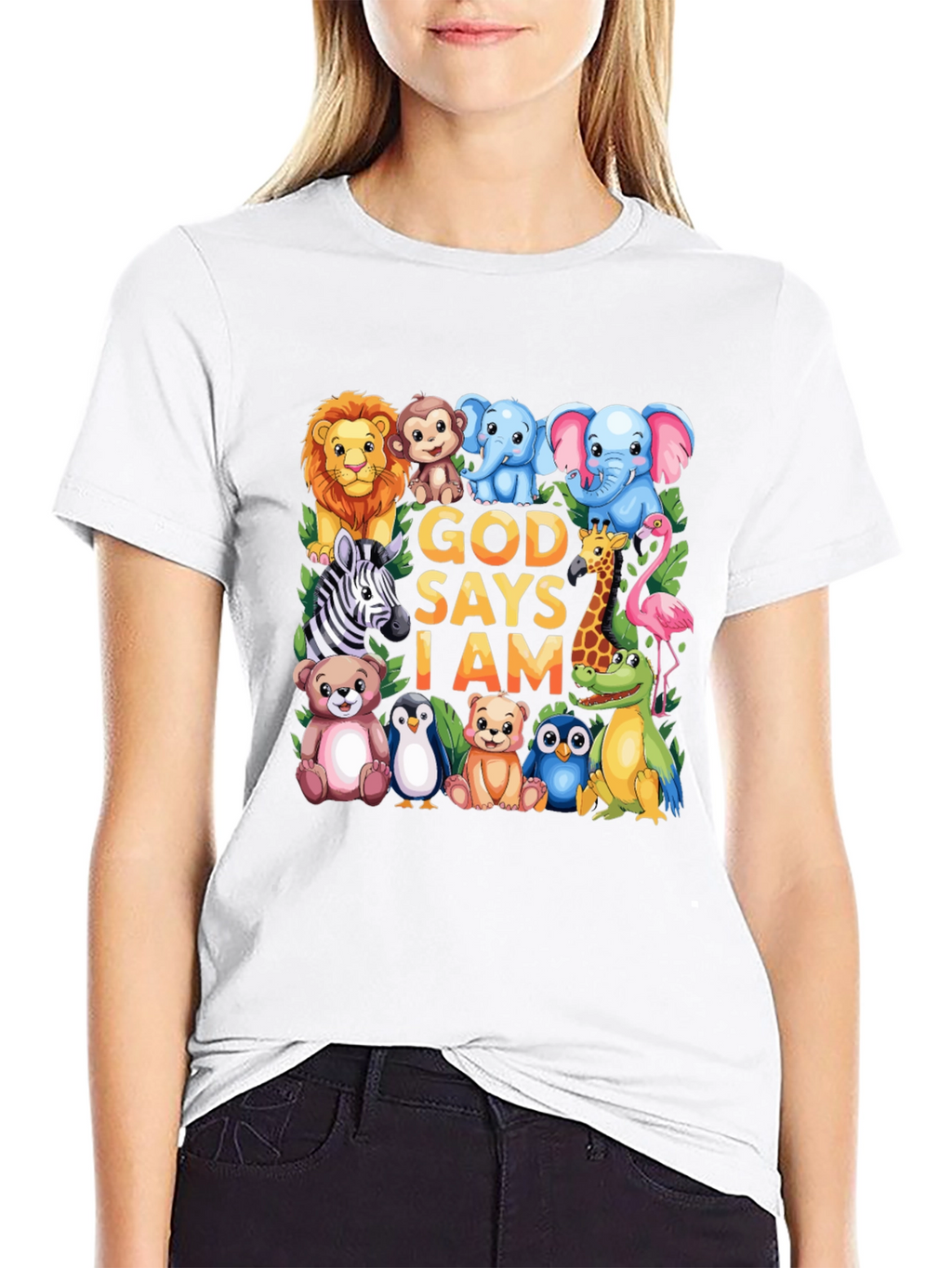 God Says I Am Animal T-Shirt