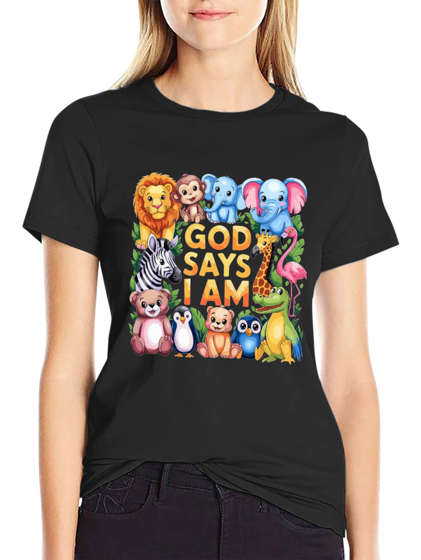 God Says I Am Animal T-Shirt
