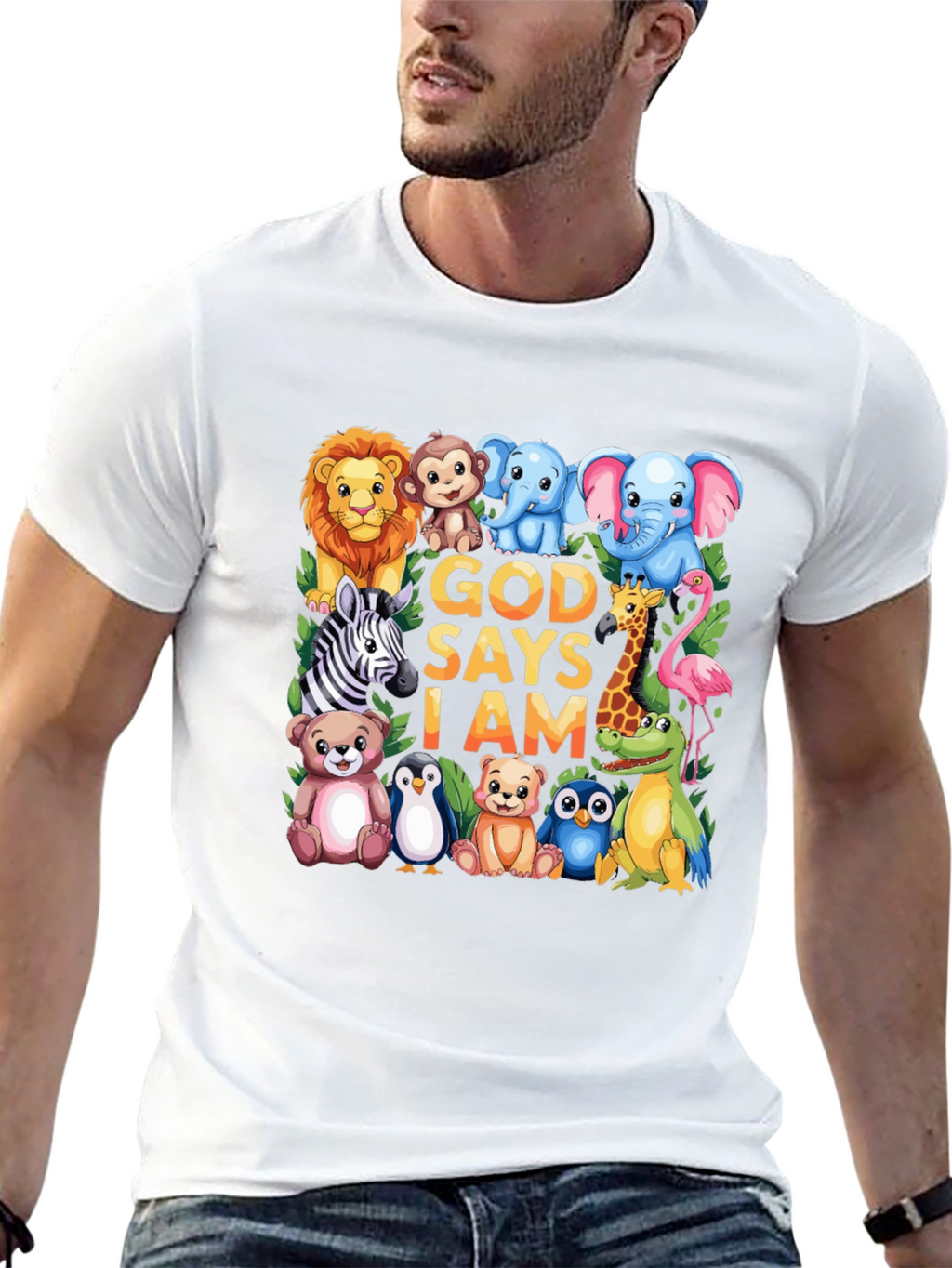 God Says I Am Animal T-Shirt