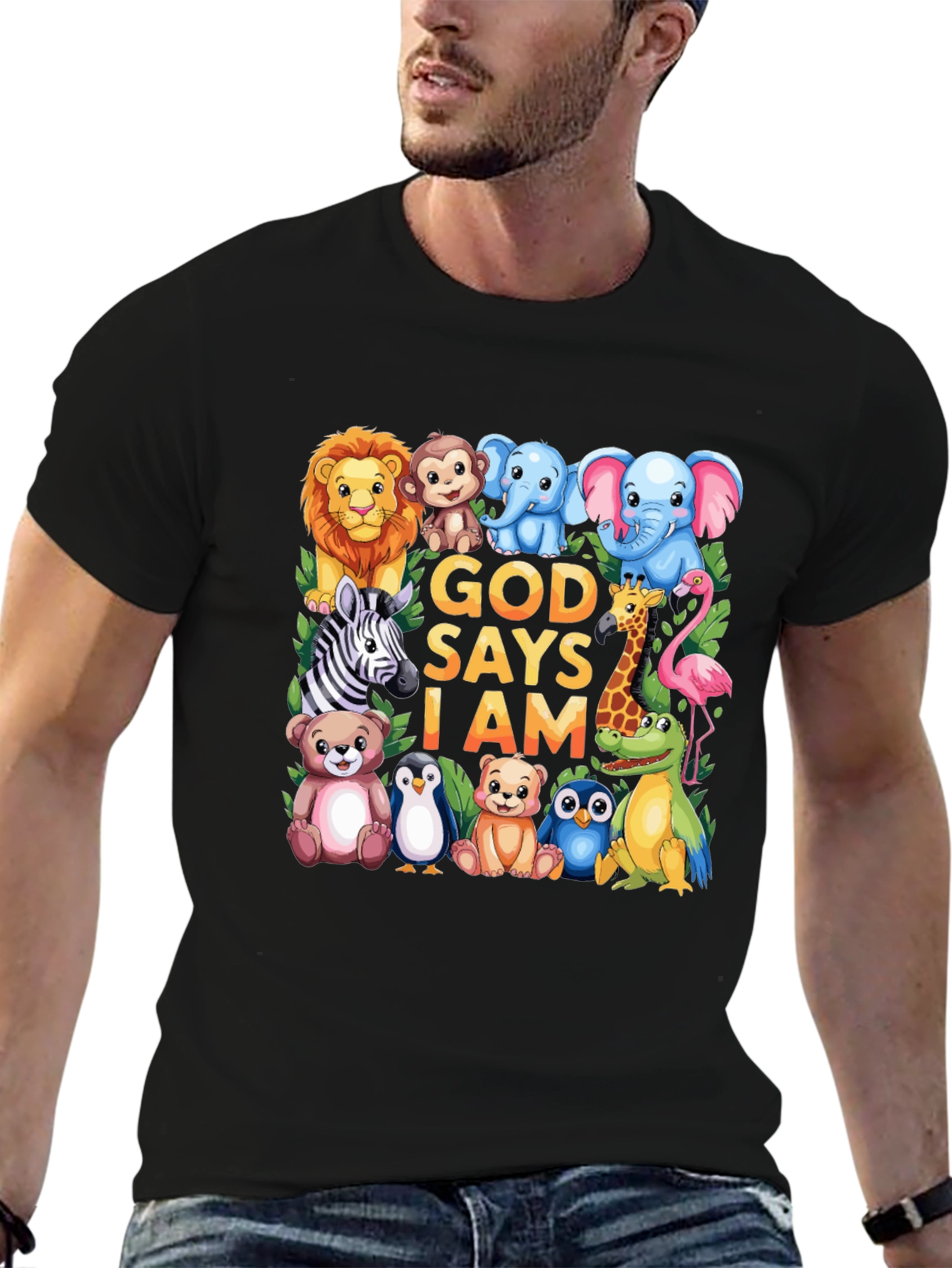 God Says I Am Animal T-Shirt