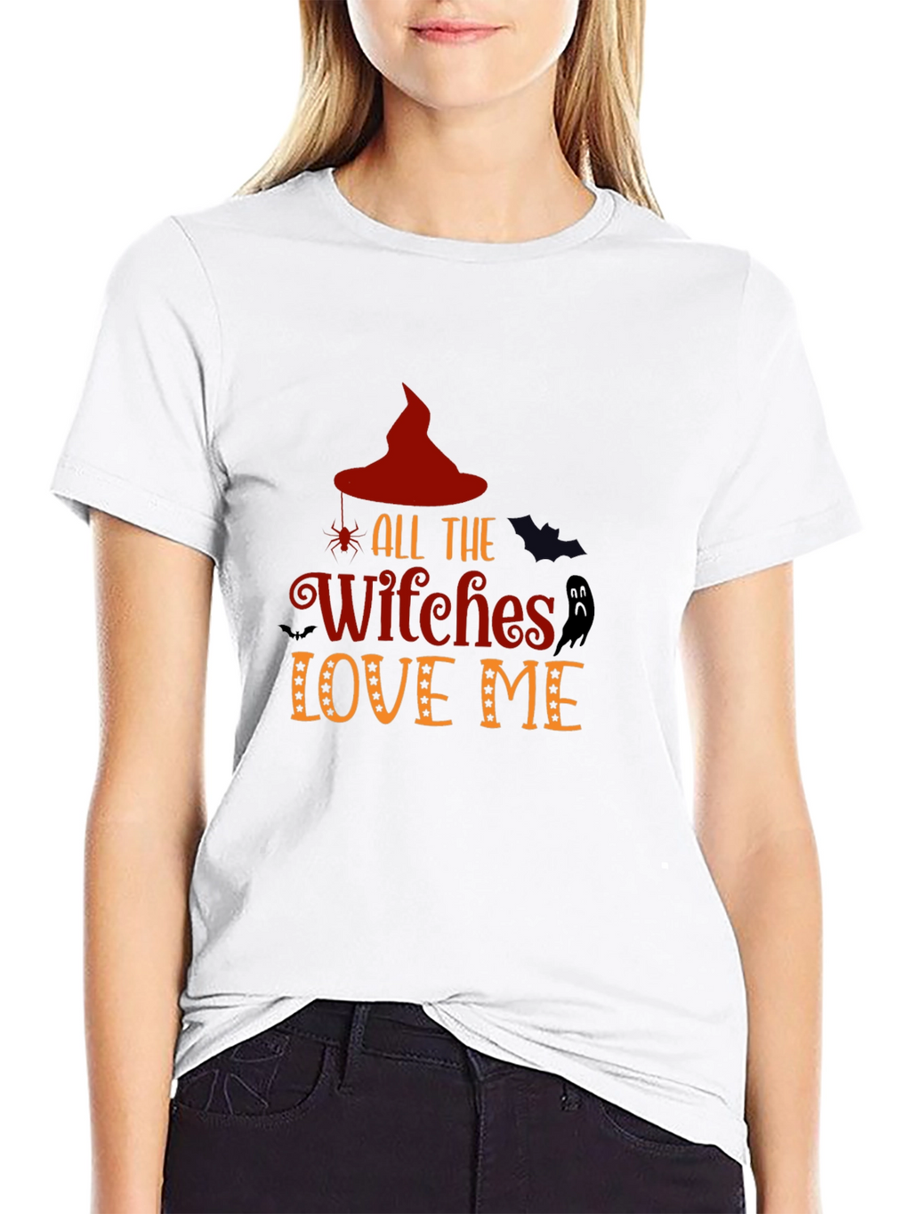 Halloween All The Witches Love Me T-Shirt
