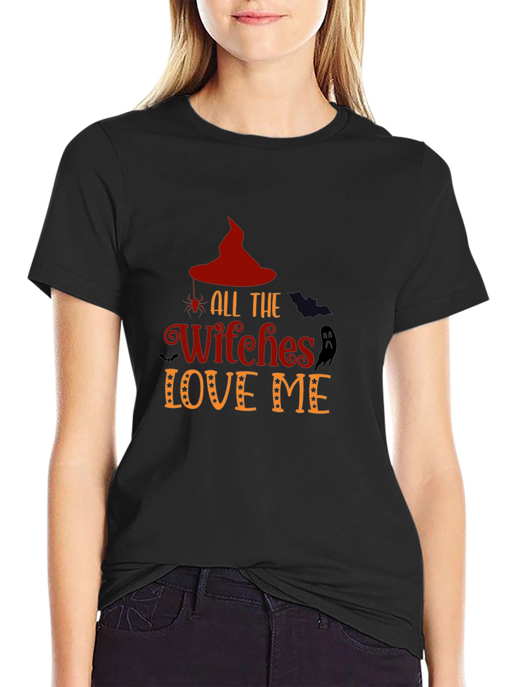 Halloween All The Witches Love Me T-Shirt