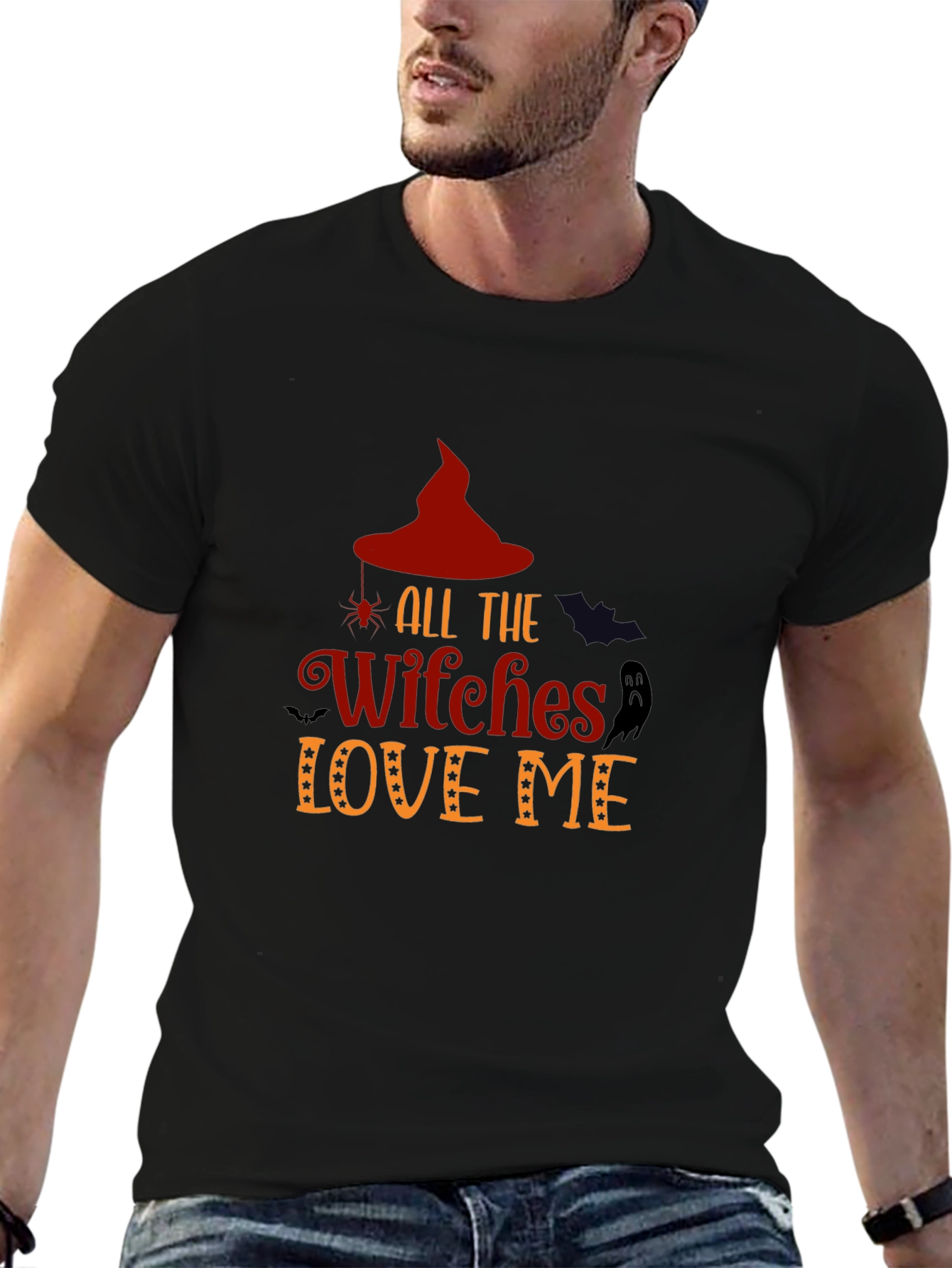 Halloween All The Witches Love Me T-Shirt